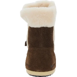 EVC FAIRY Ankle Boots with Rubber Sole and Tech Fabric in Brown for Women