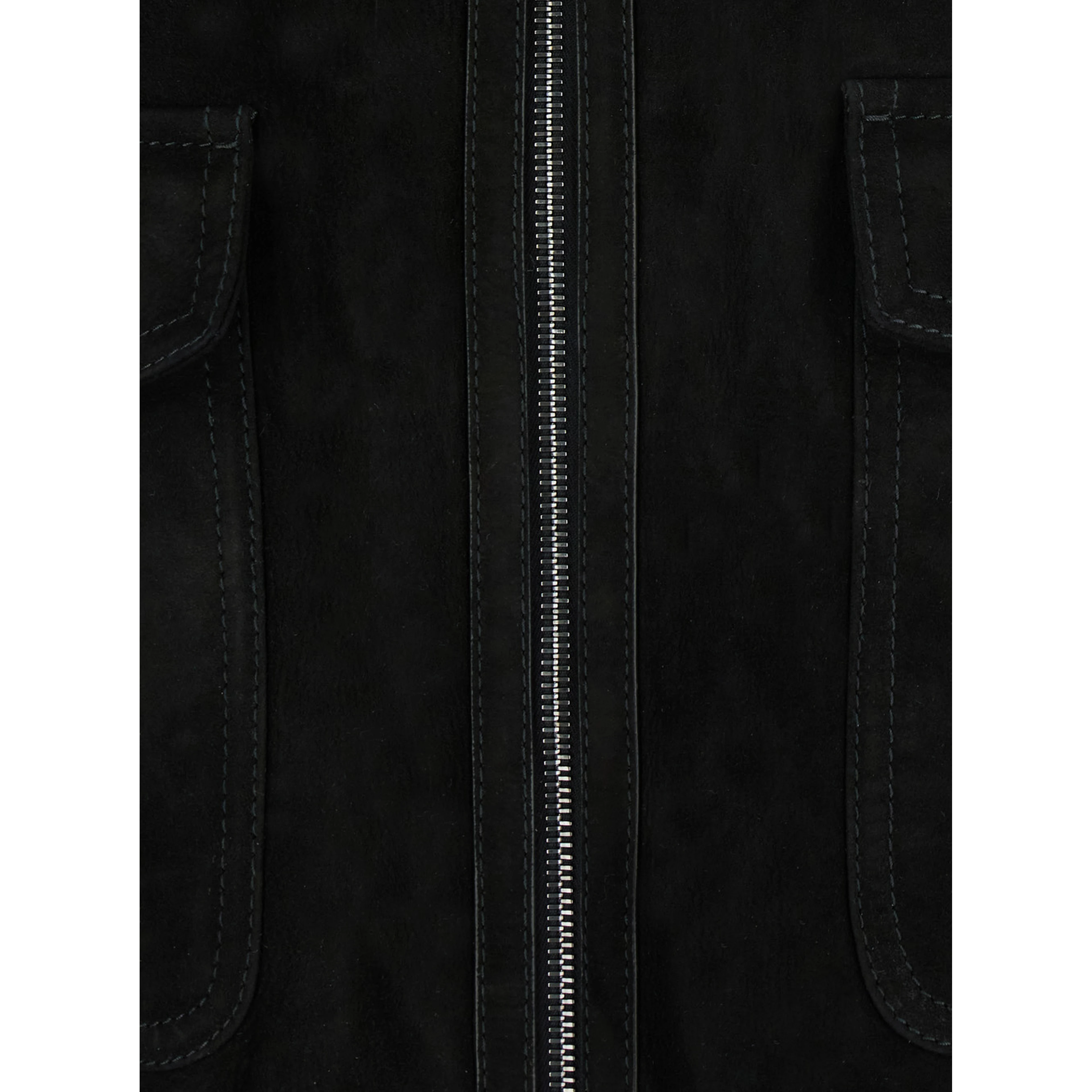 ERMES jacket in black fabric for clothing