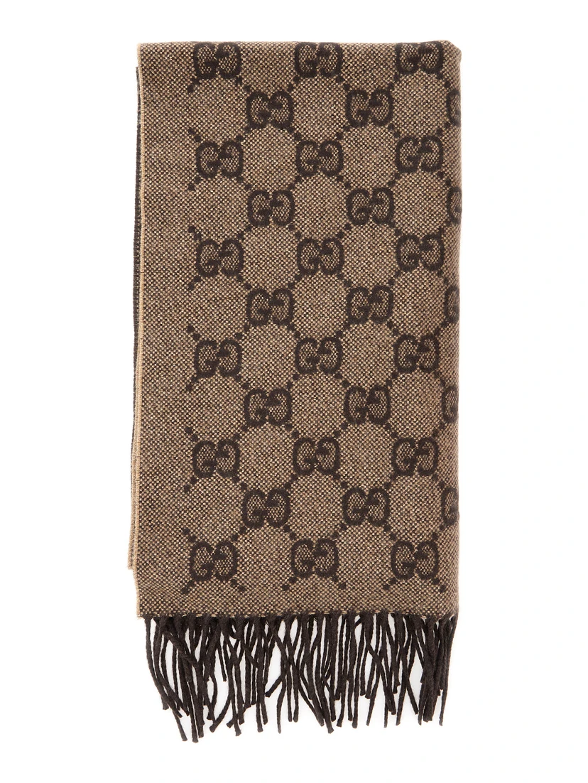 CASHMERE SCARF GG