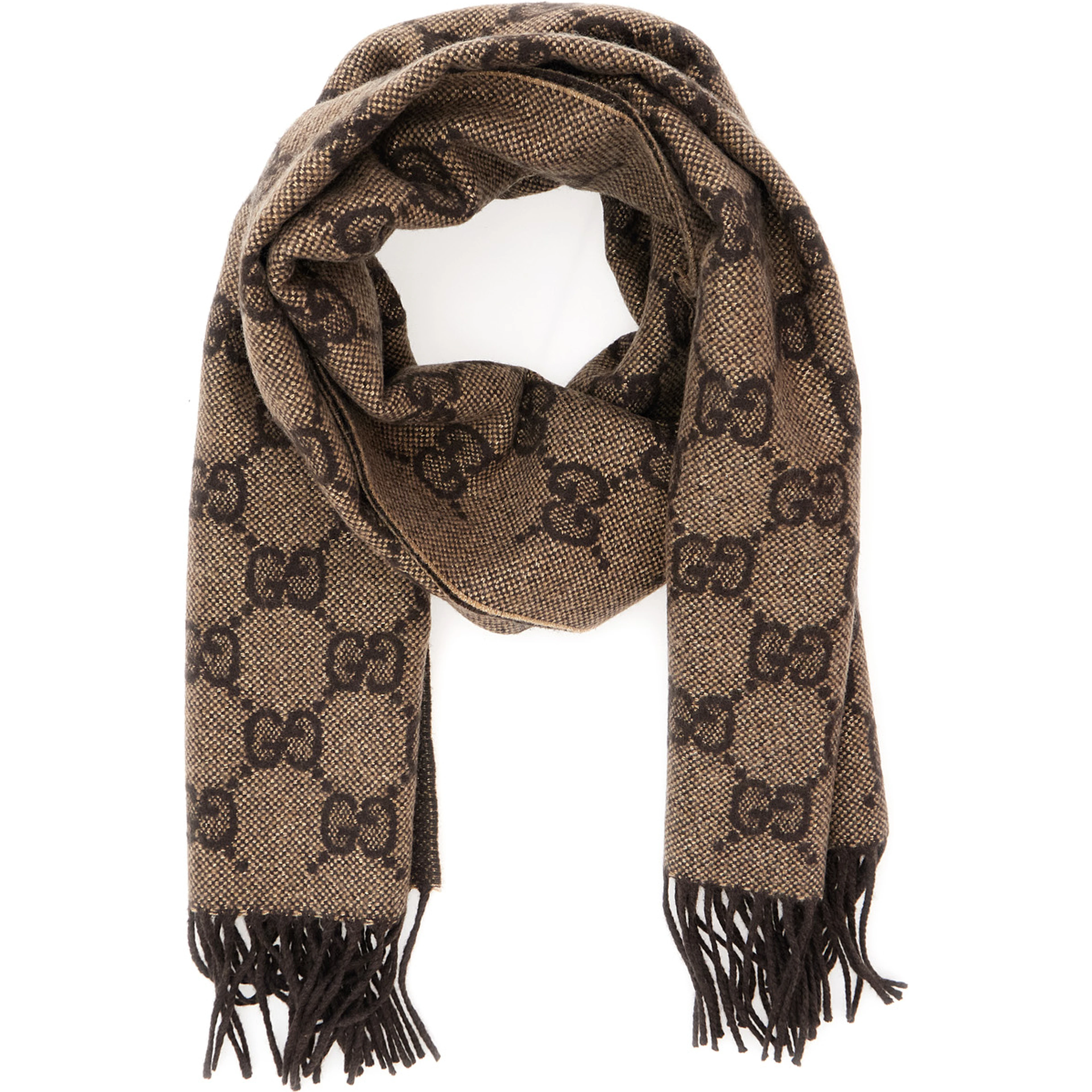 CASHMERE SCARF GG