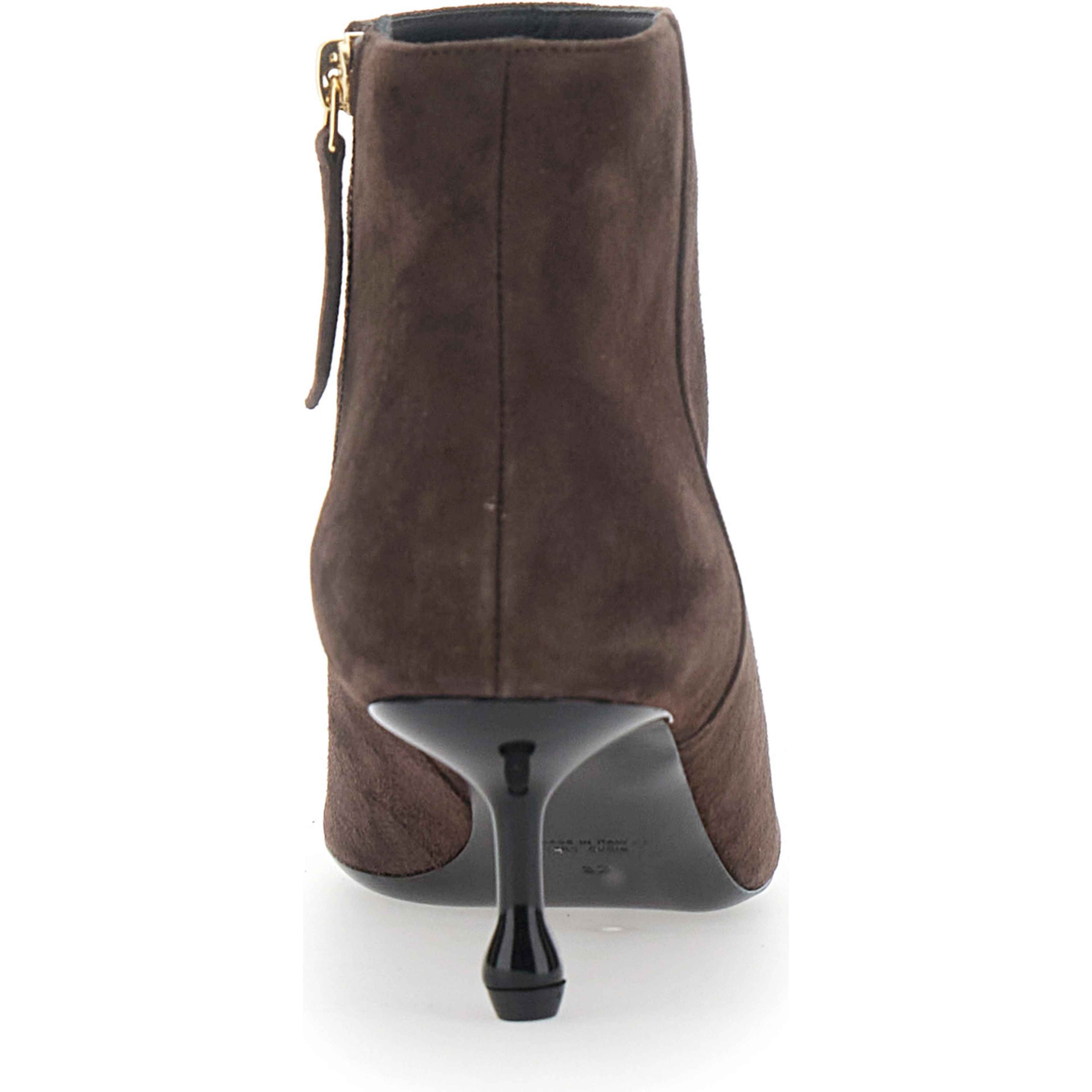 BOOTIE 50 brown suede ankle boots for women