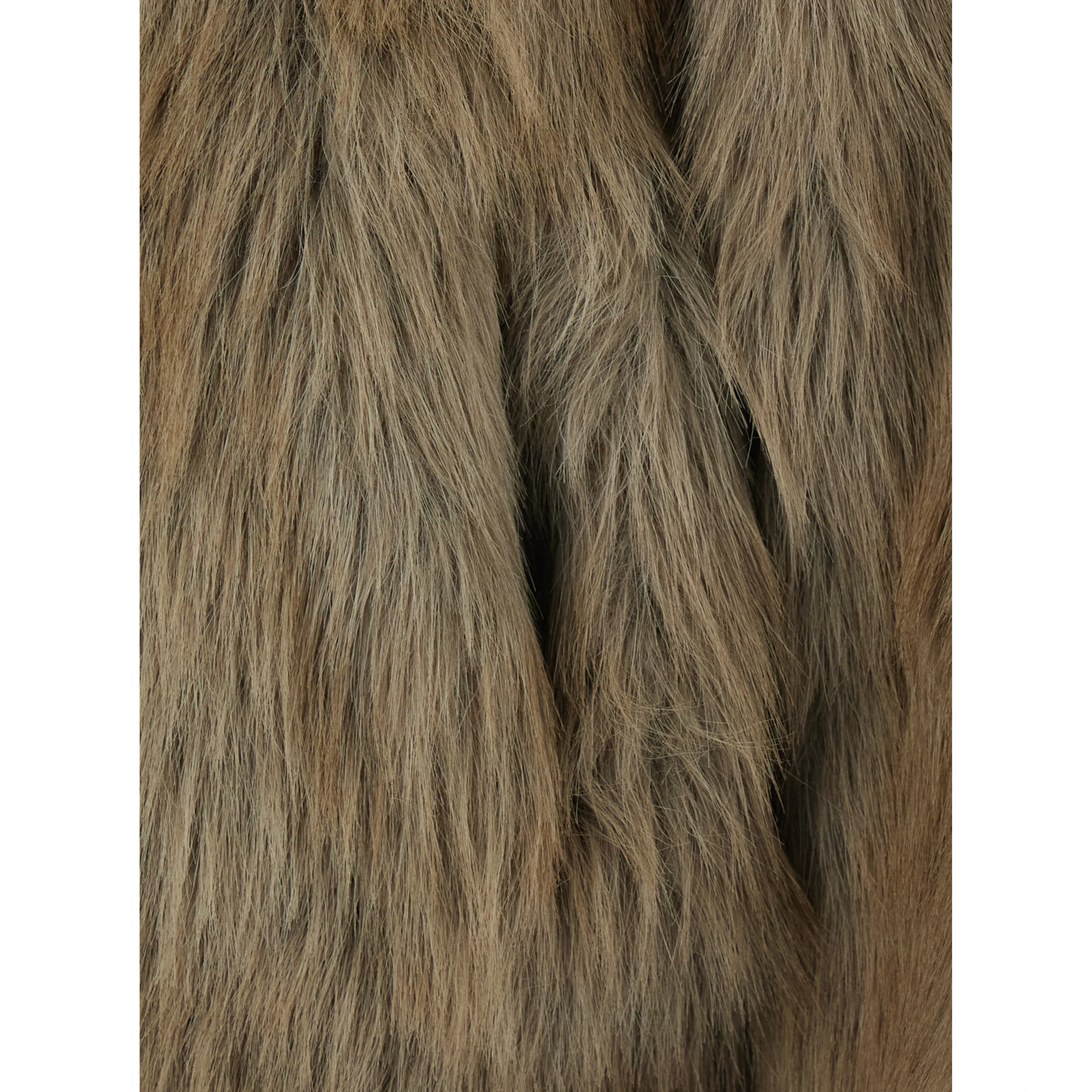 Lena Jacket Faux Fur Luxe Fox with synthetic fur, gray and women