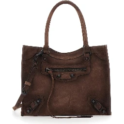 LE CITY TOTE S IN VINTAGE GOAT LEATHER