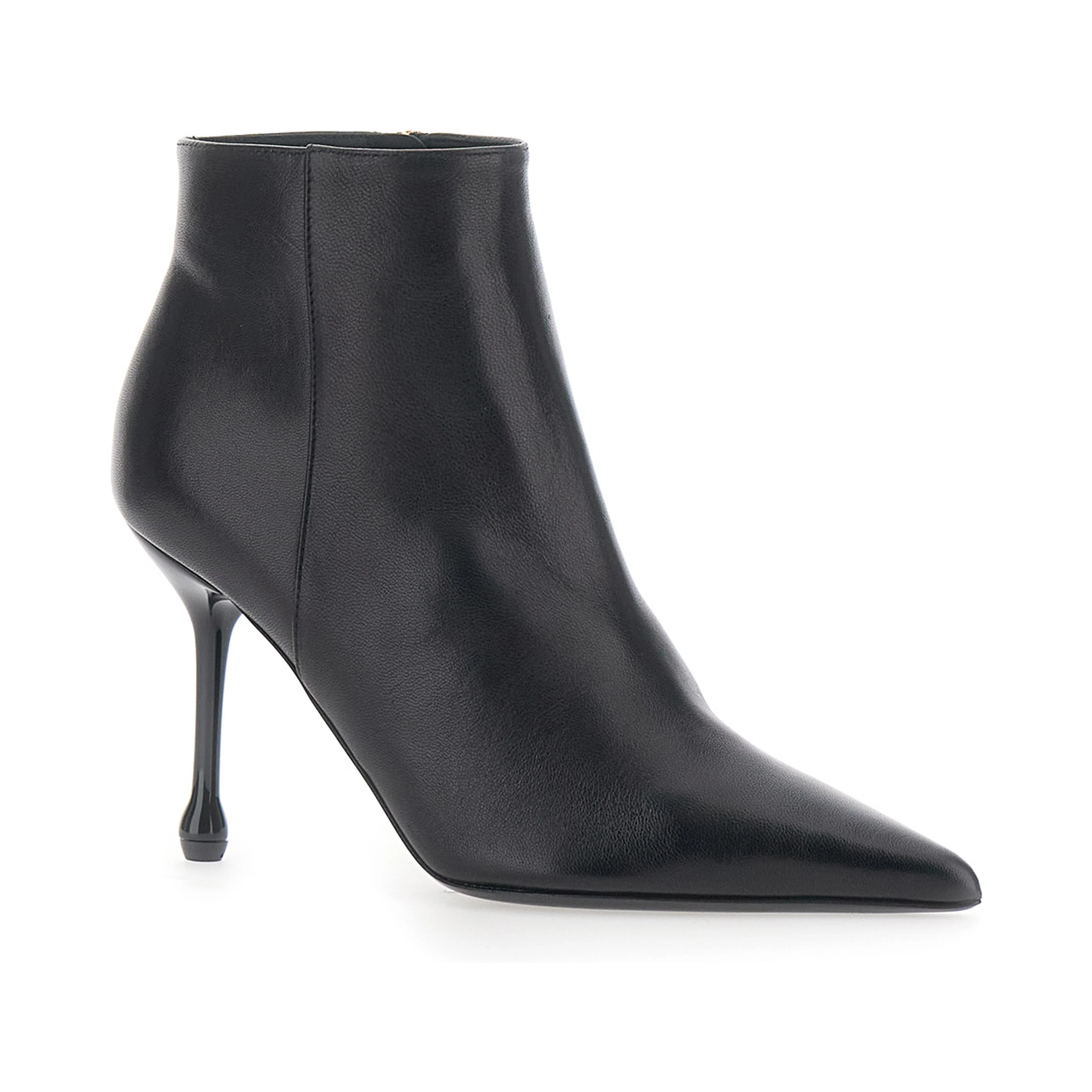 BOOTIE 90 ankle boots with fabric upper in black for women