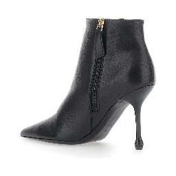 BOOTIE 90 ankle boots with fabric upper in black for women