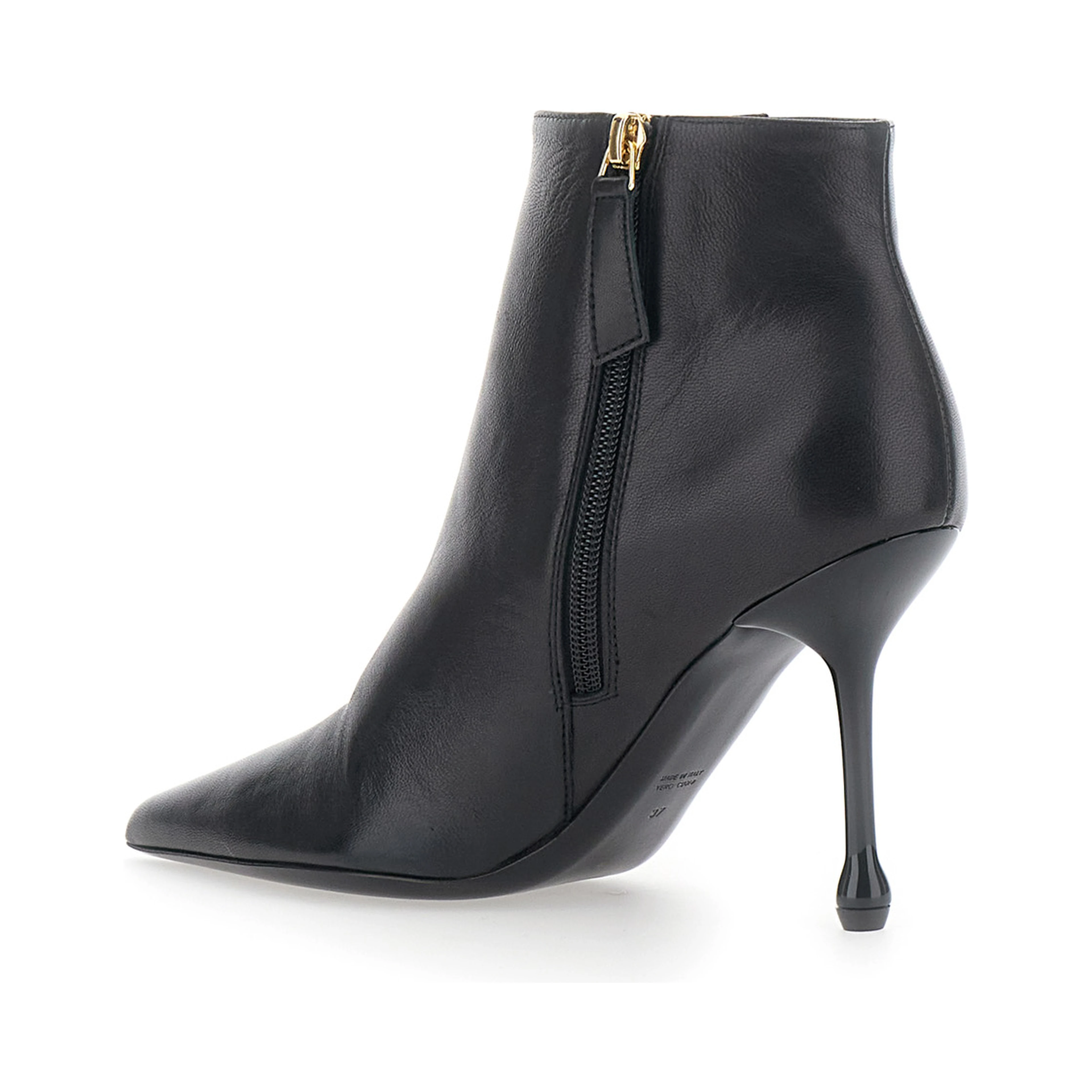 BOOTIE 90 ankle boots with fabric upper in black for women
