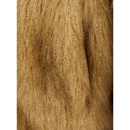 Lena Jacket Faux Fur Luxe Fox with collar and long sleeves in Polyester Beige women