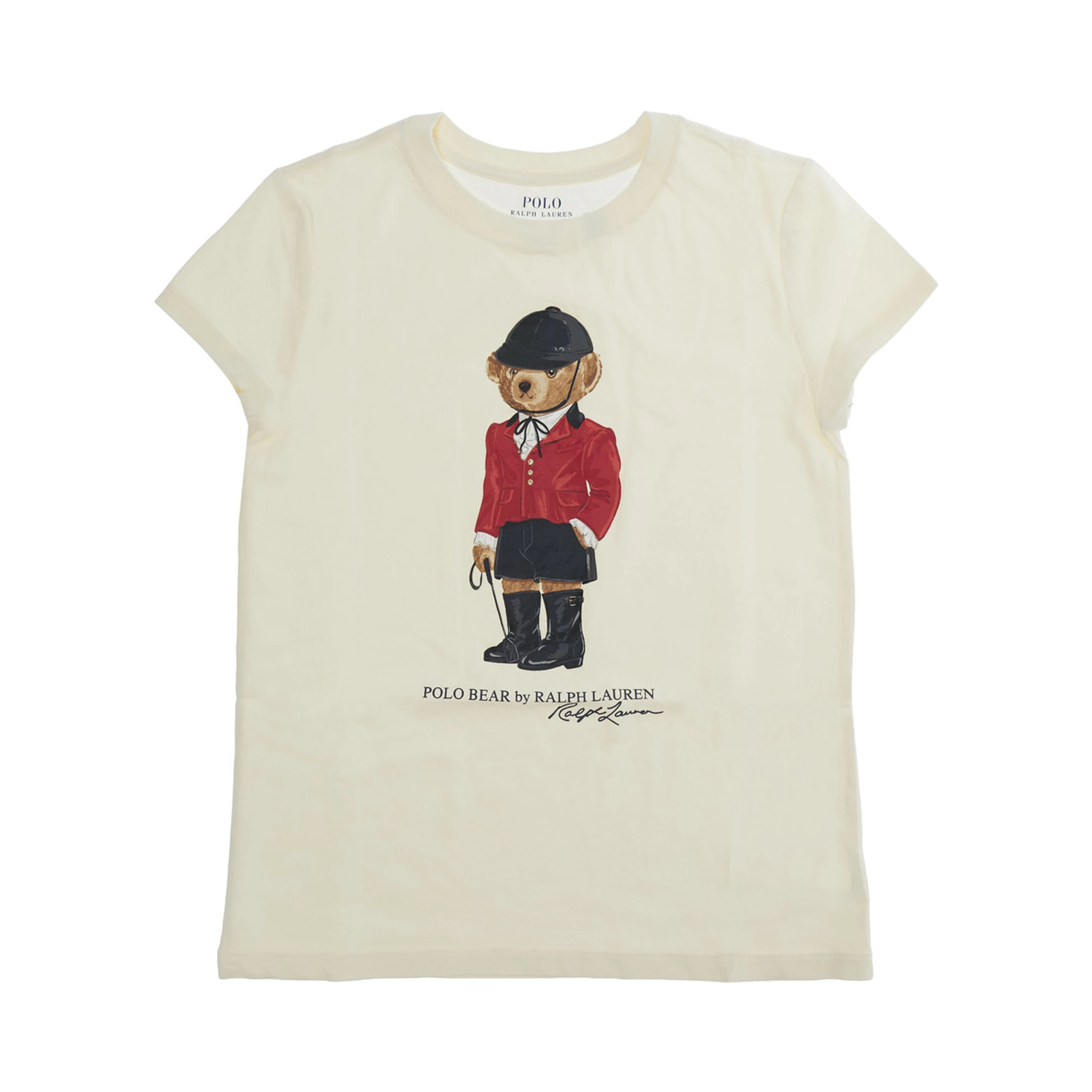 KNIT-T-SHIRT with round neck and short sleeves in cotton Beige Boy