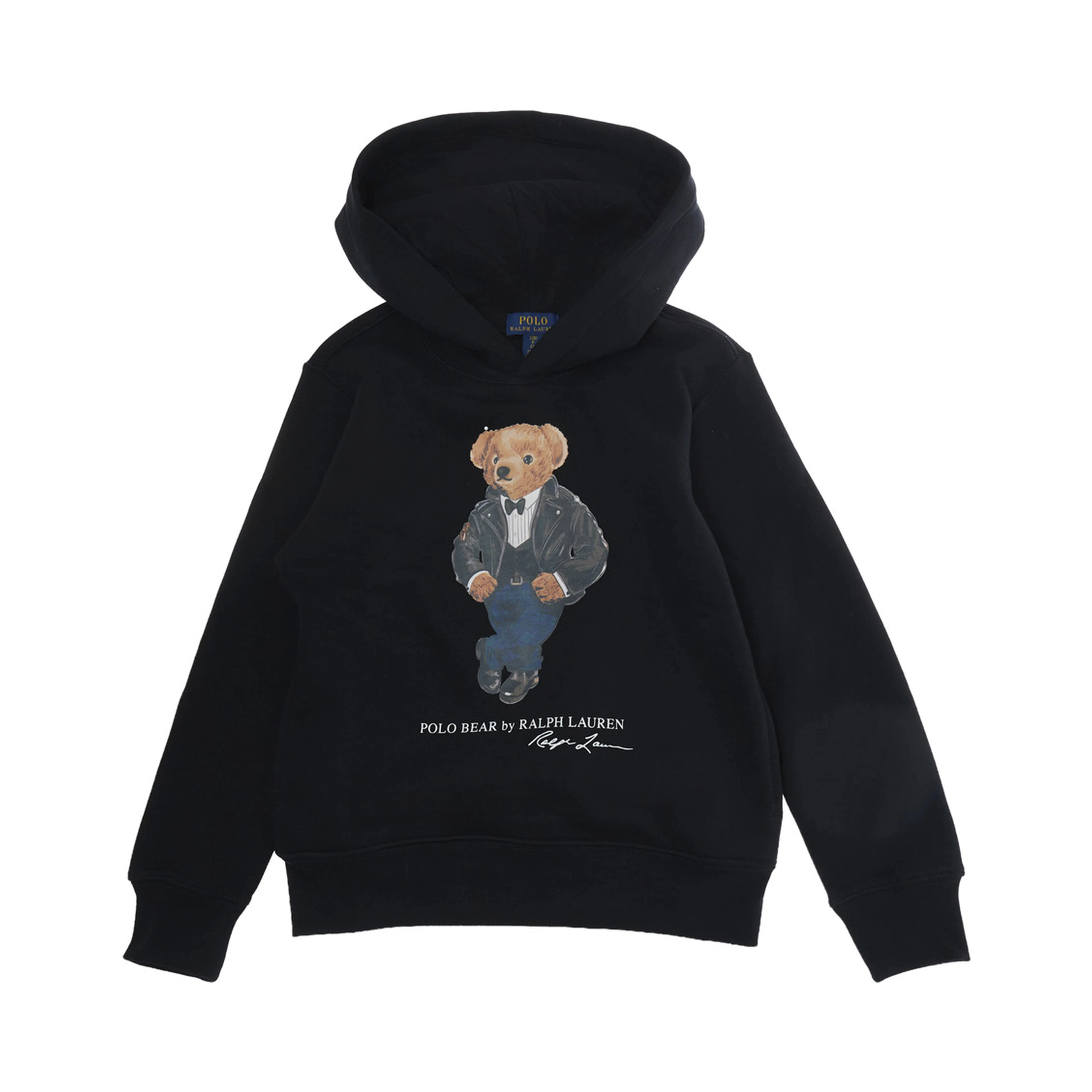 Crewneck sweatshirt in black cotton for boy