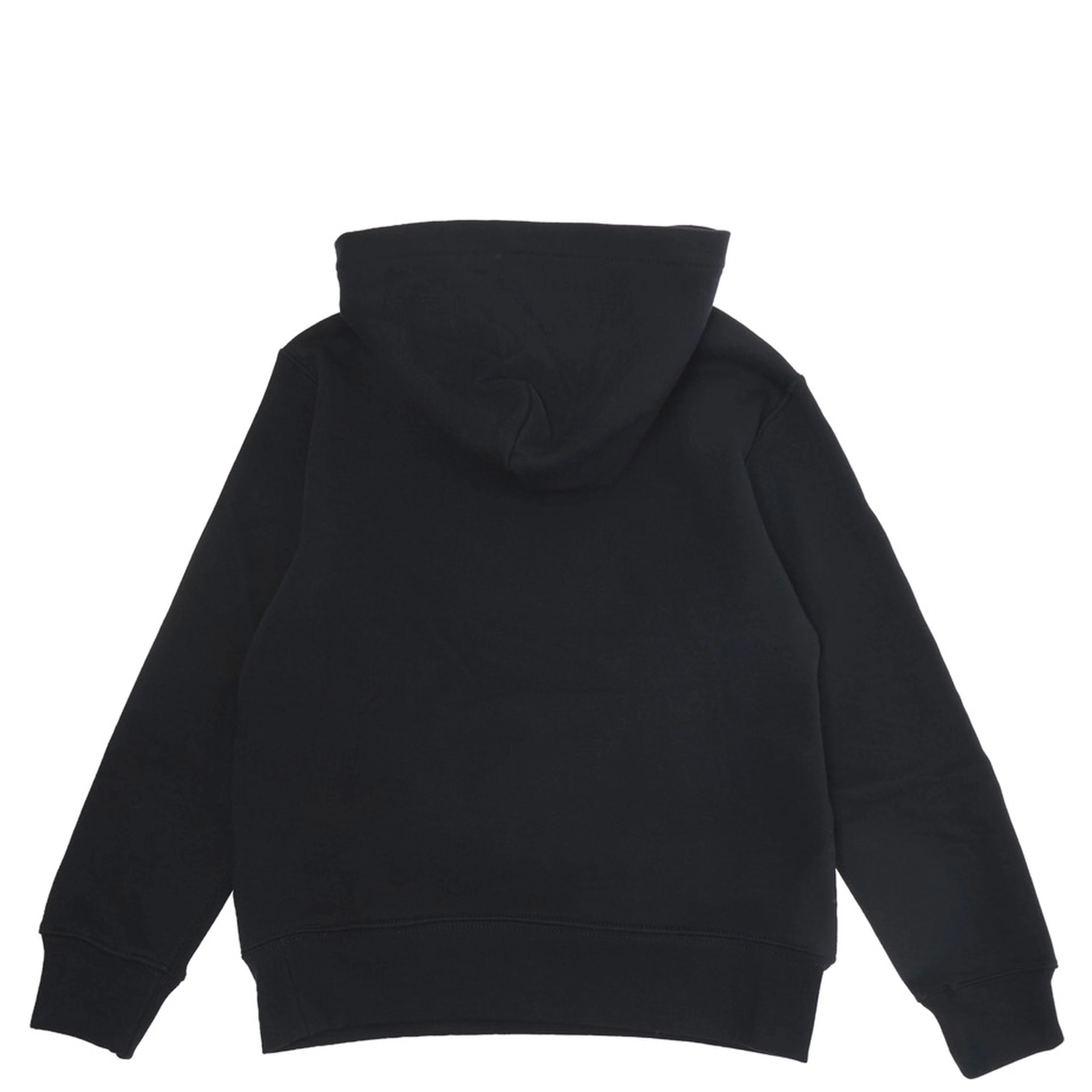 Crewneck sweatshirt in black cotton for boy