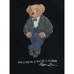 Crewneck sweatshirt in black cotton for boy