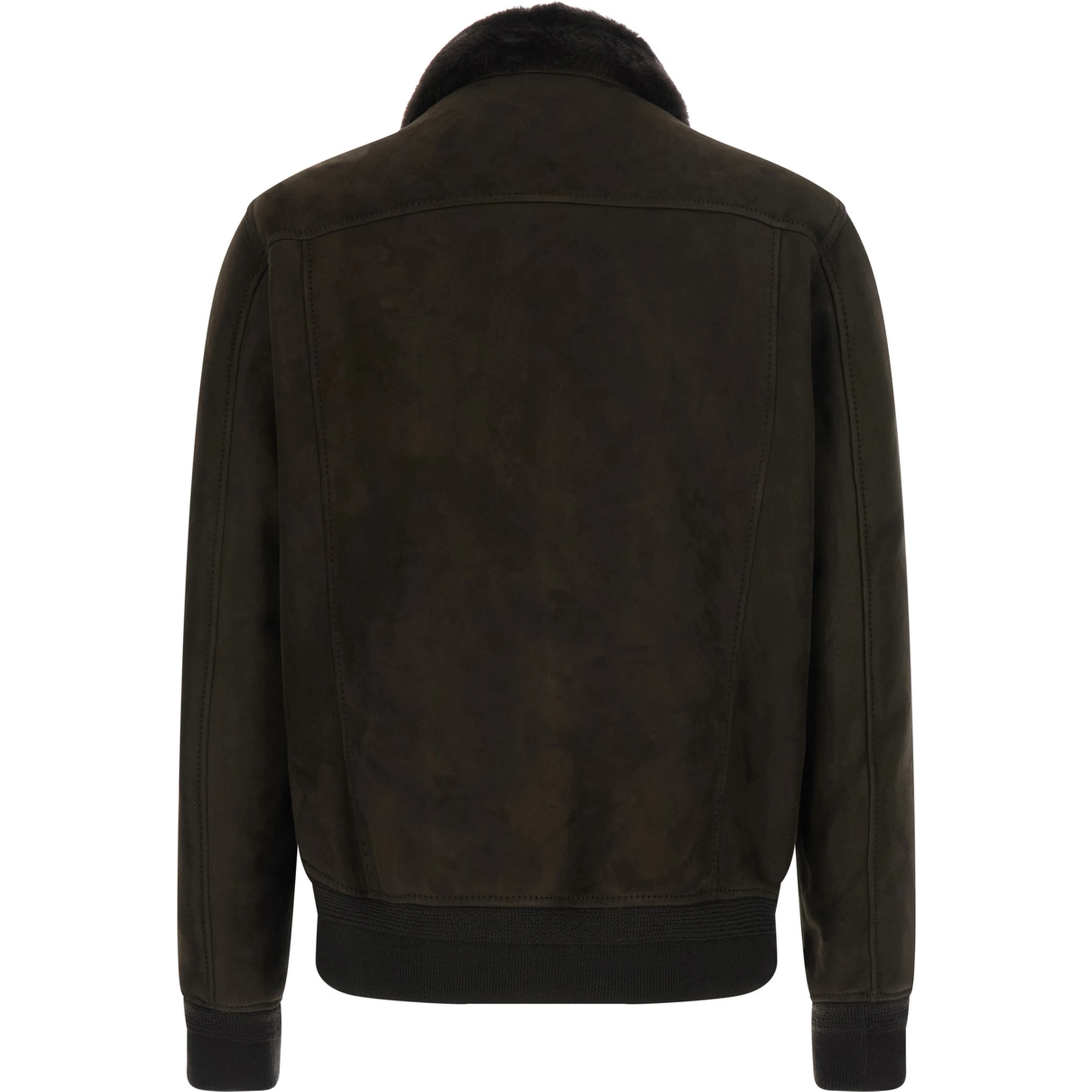 Tommaso mens brown fabric coat