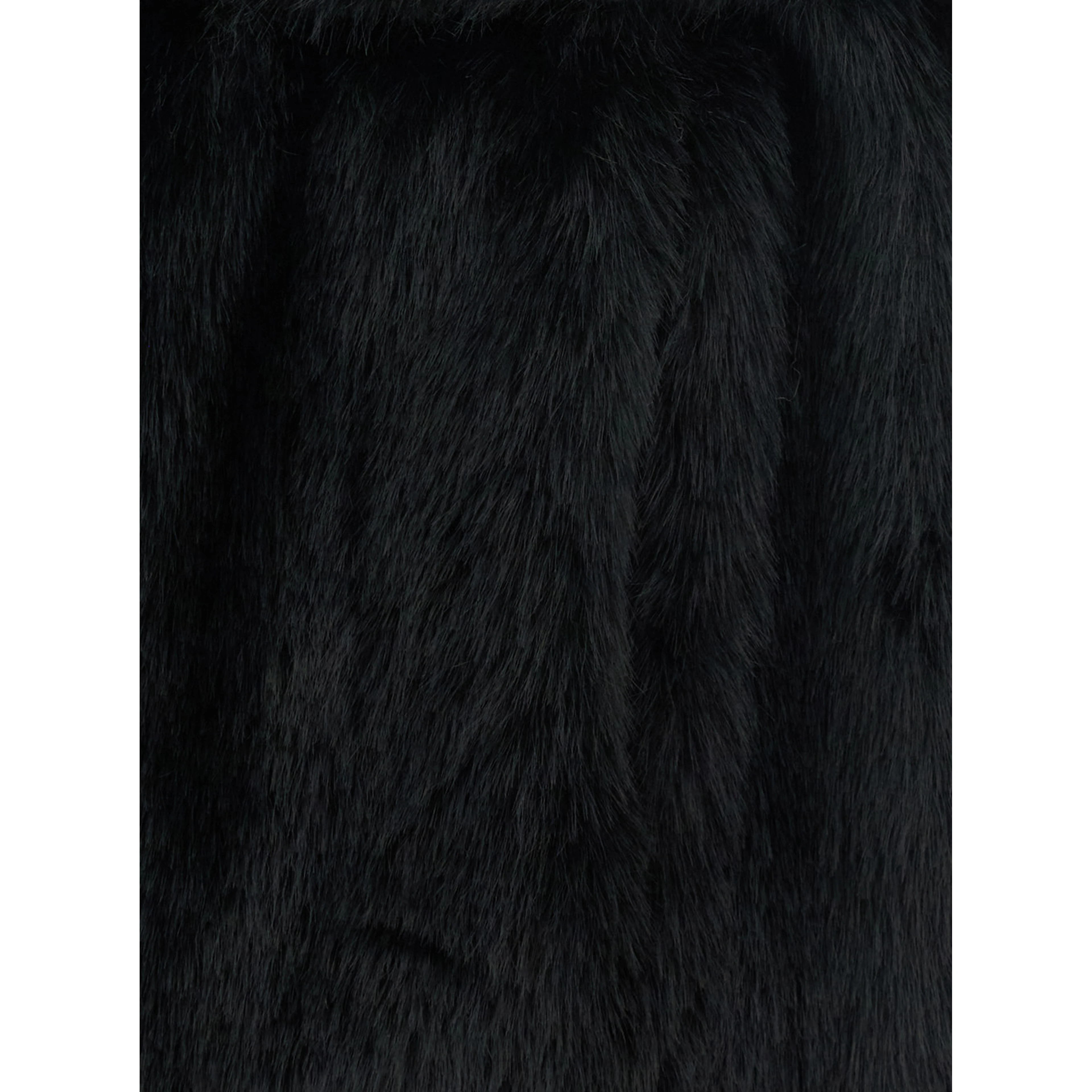 Oaklynn Vest Faux Fur Reversible with Ecoleather, 100% polyester, black, unisex