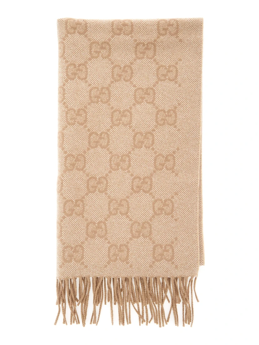CASHMERE SCARF GG