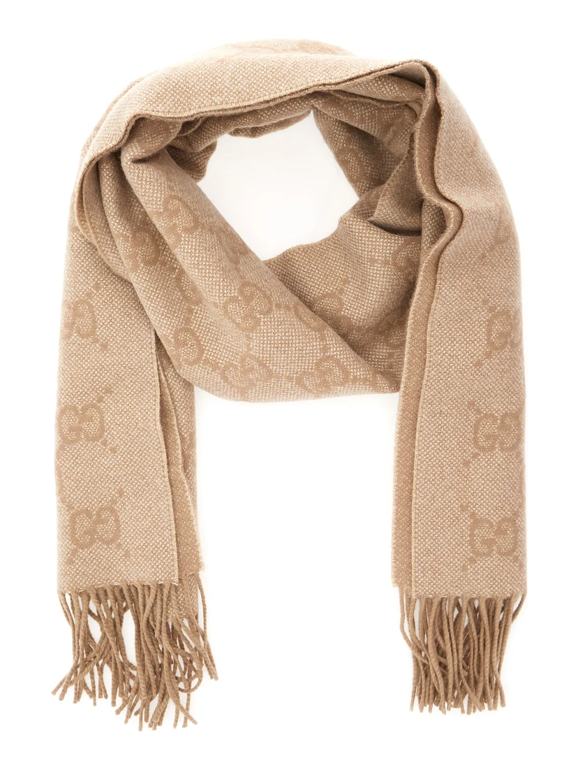 CASHMERE SCARF GG