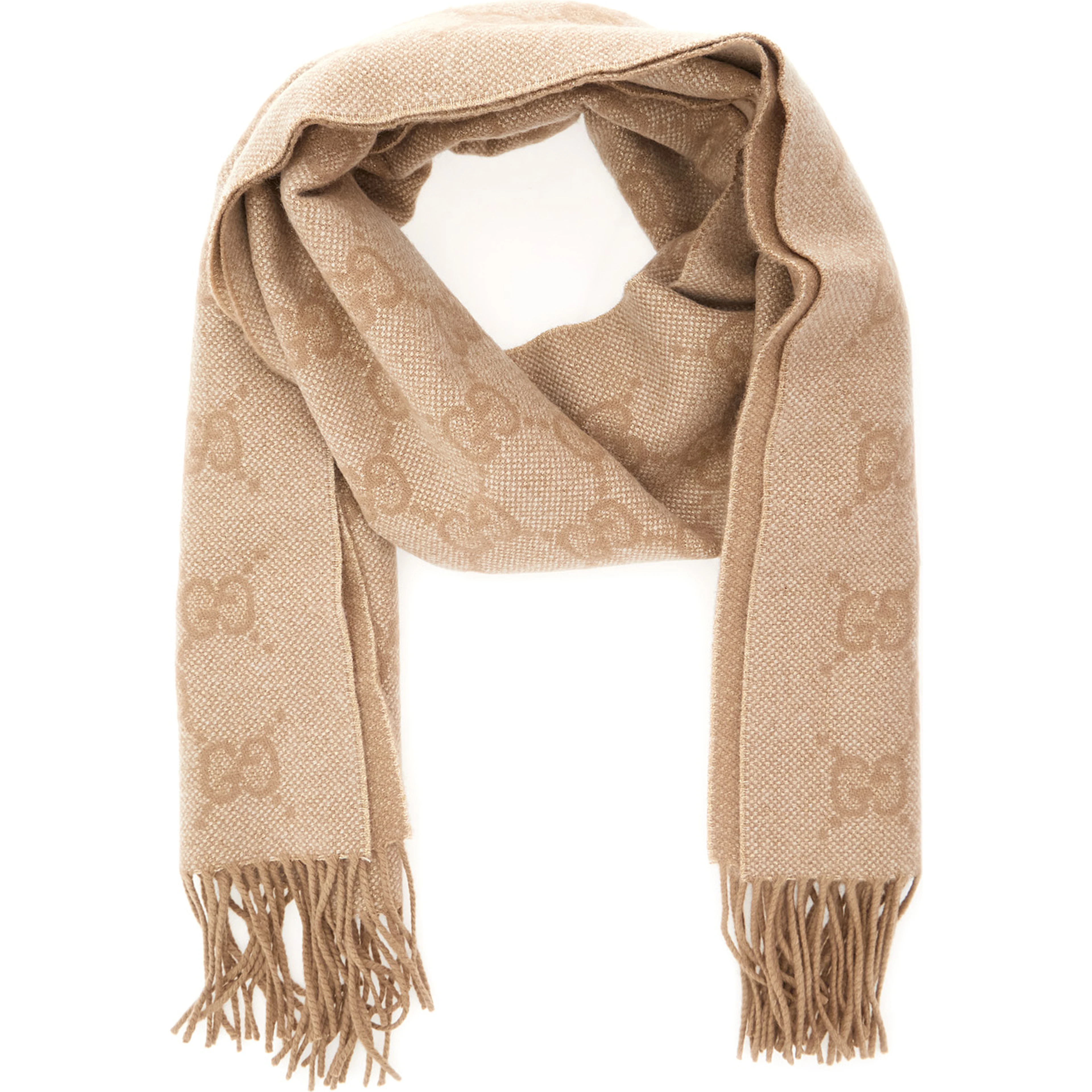 CASHMERE SCARF GG