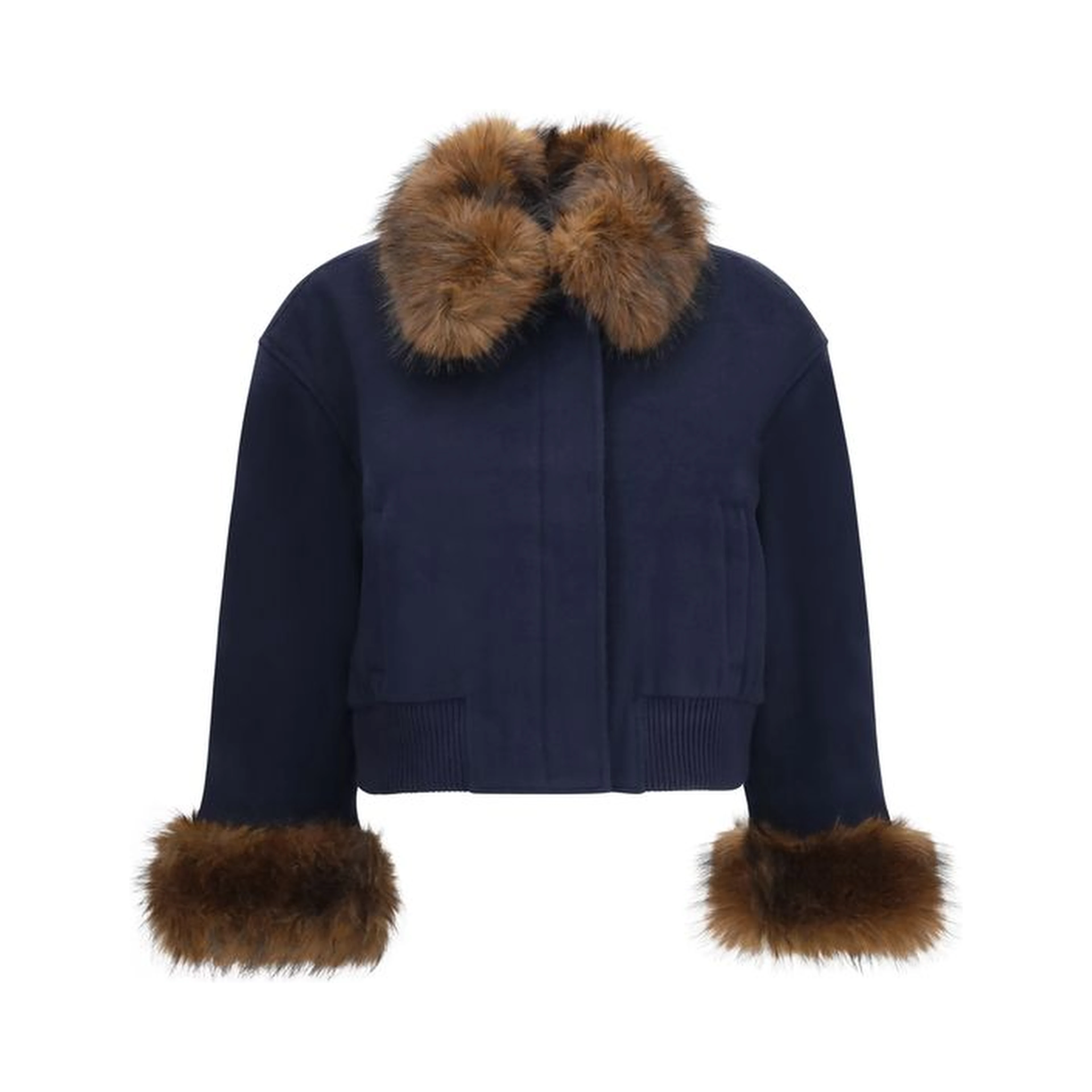 Blue Wool Oves Aries Jacket