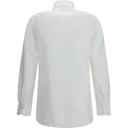 White Cotton Dress Shirt