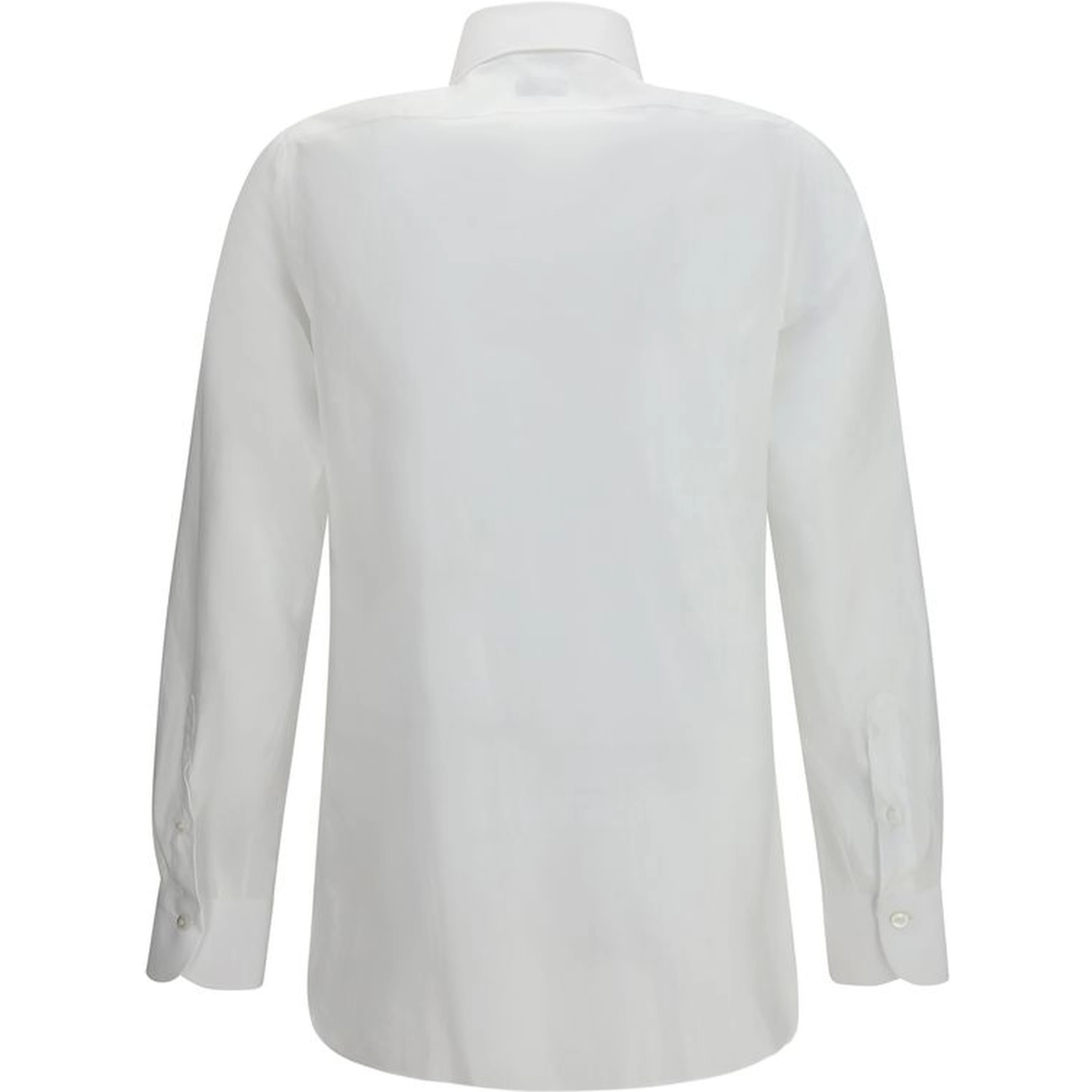 White Cotton Dress Shirt