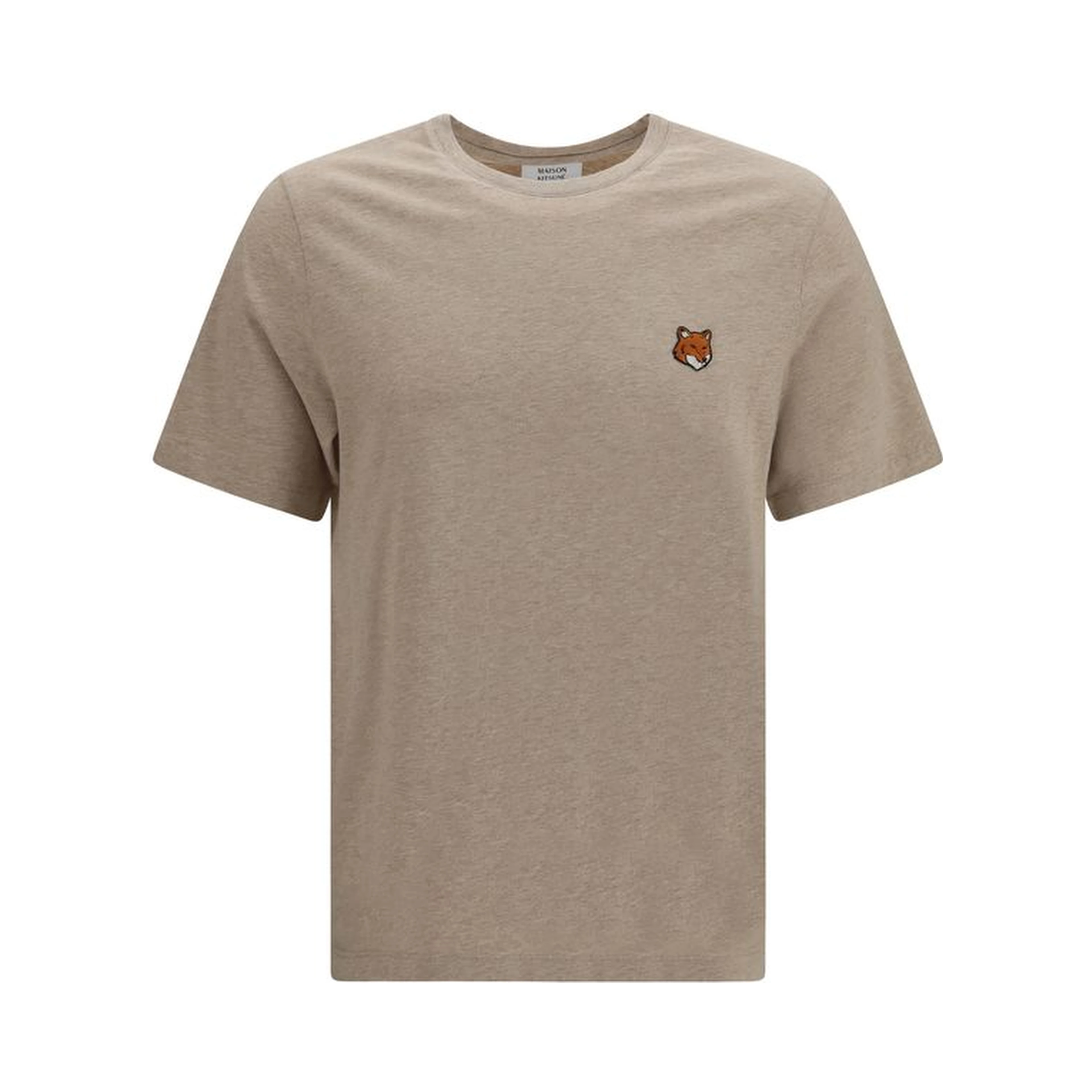 Beige Cotton T-Shirt