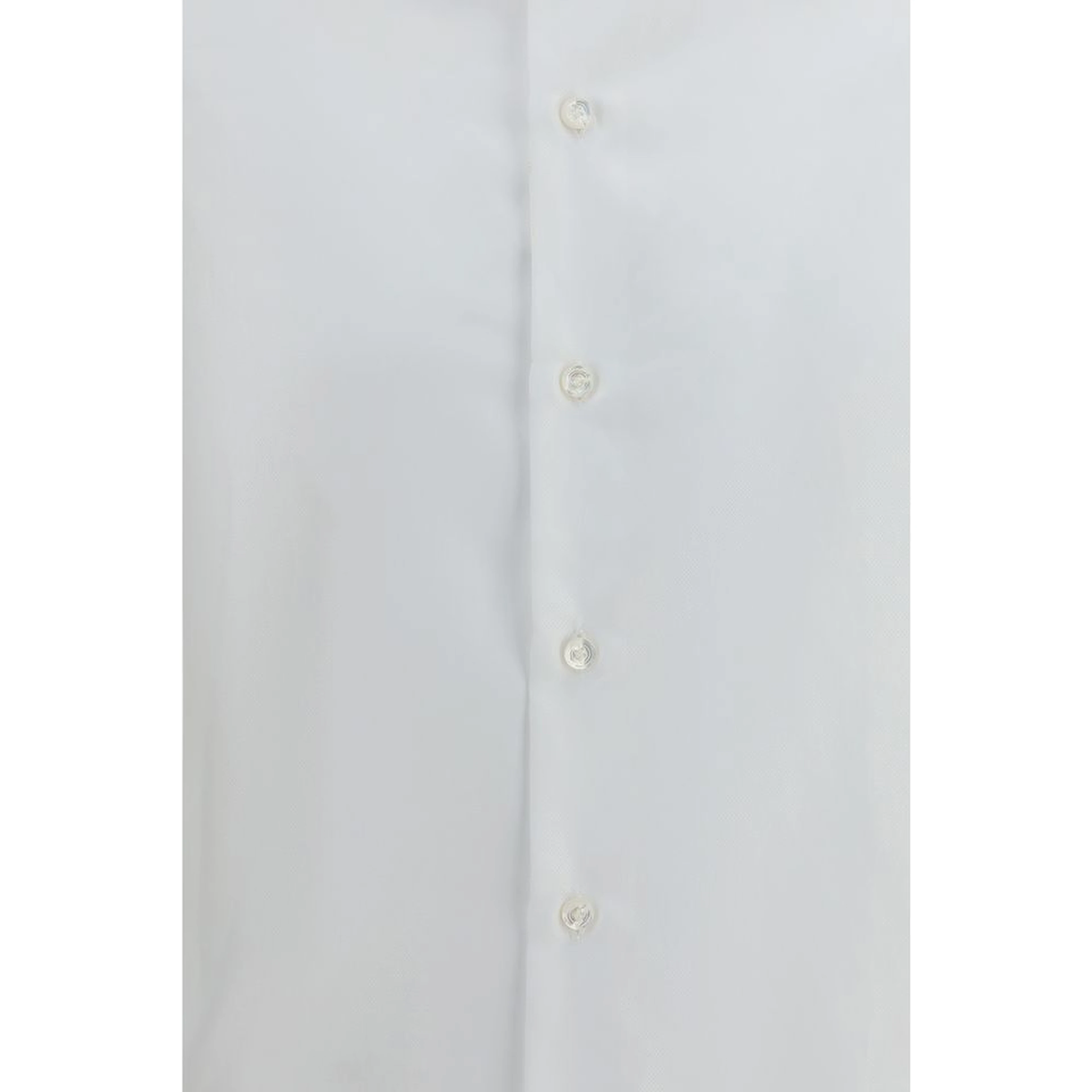 White Cotton Dress Shirt