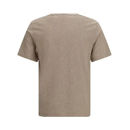 Beige Cotton T-Shirt