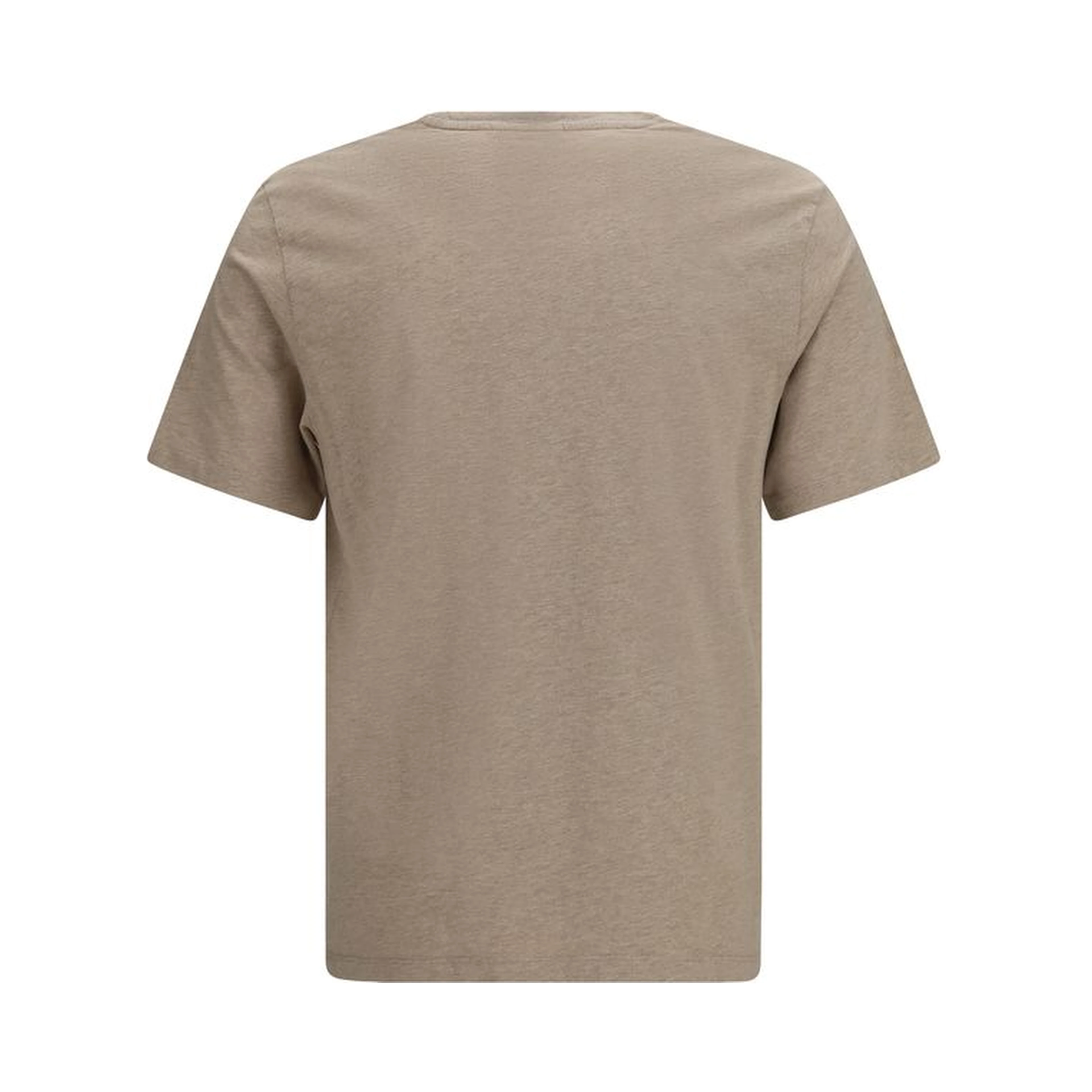 Beige Cotton T-Shirt