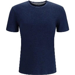 Blue Cotton T-Shirt