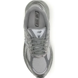 Gray Fabric Athletic Sneakers