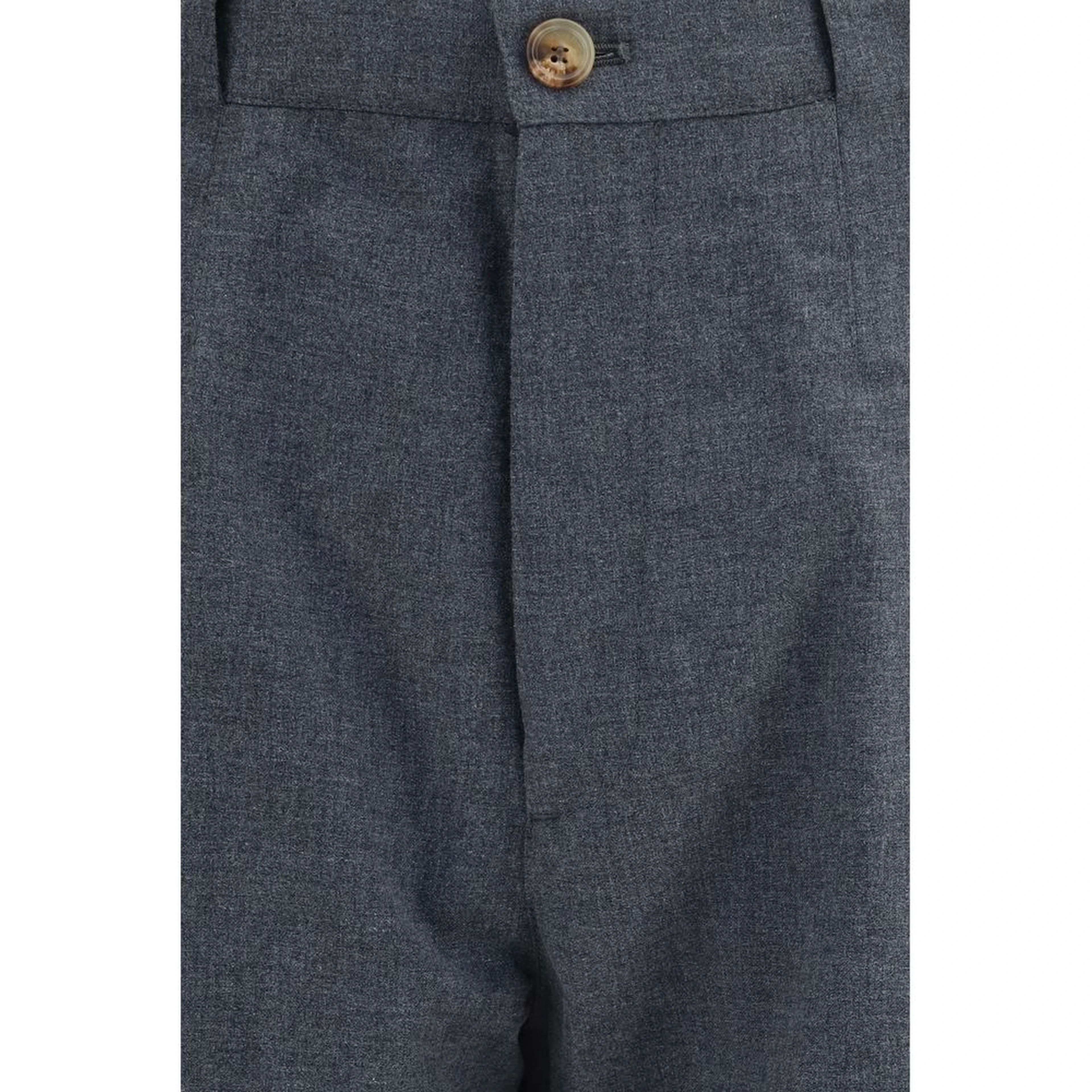 Gray Wool Oves Aries Dress Pants