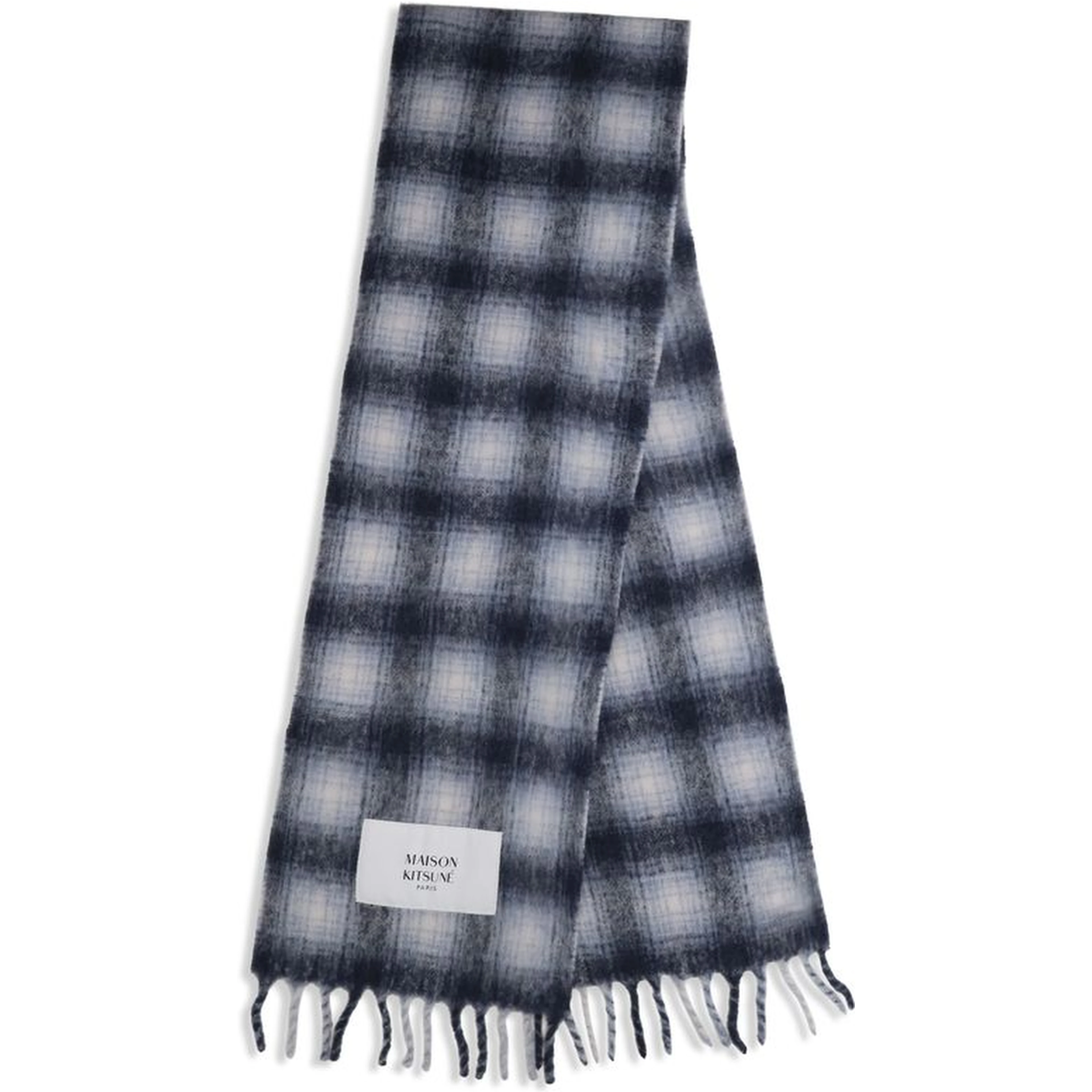 Gray Alpaca Vicugna Pacos Scarf