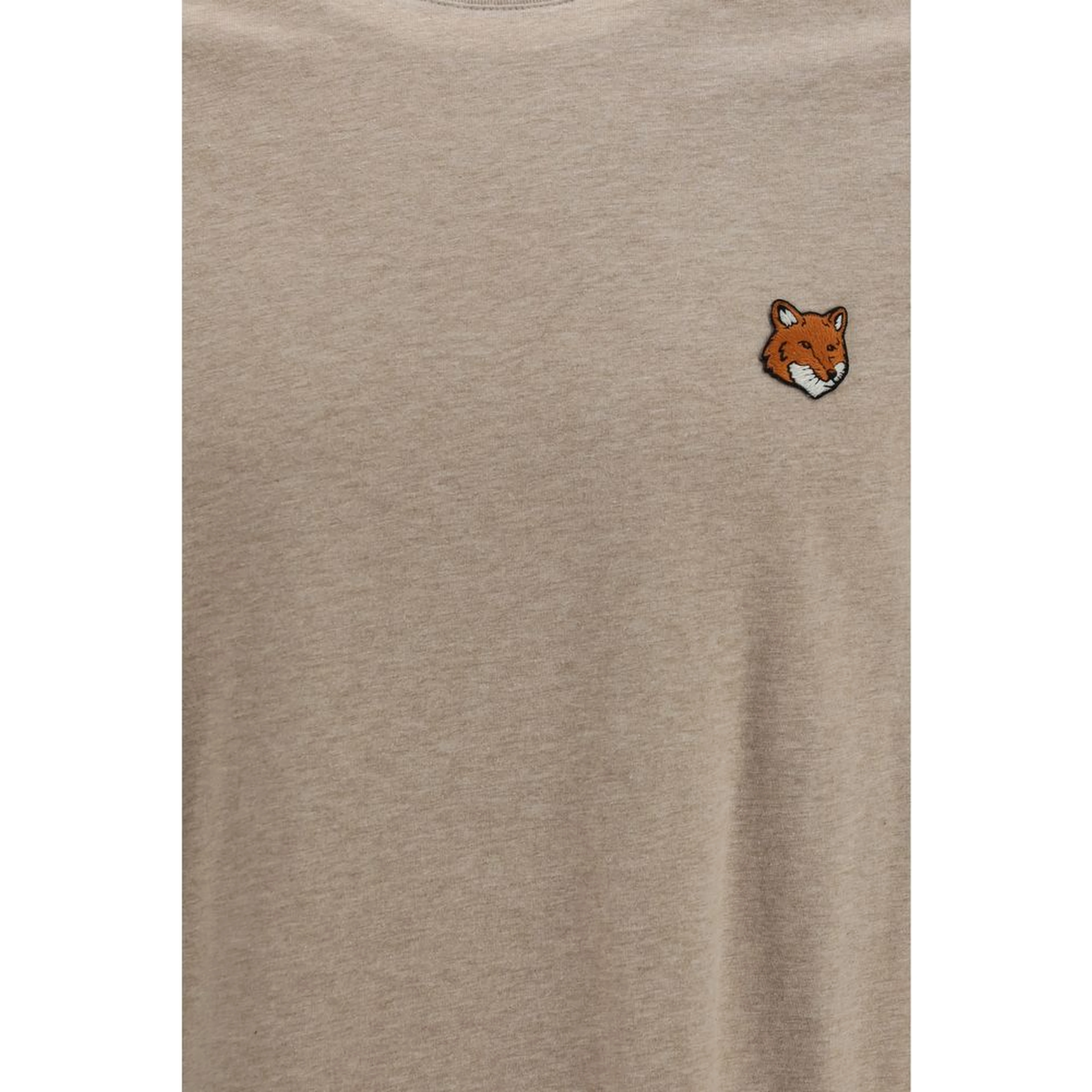 Beige Cotton T-Shirt