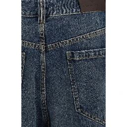 Blue Cotton Jeans Denim