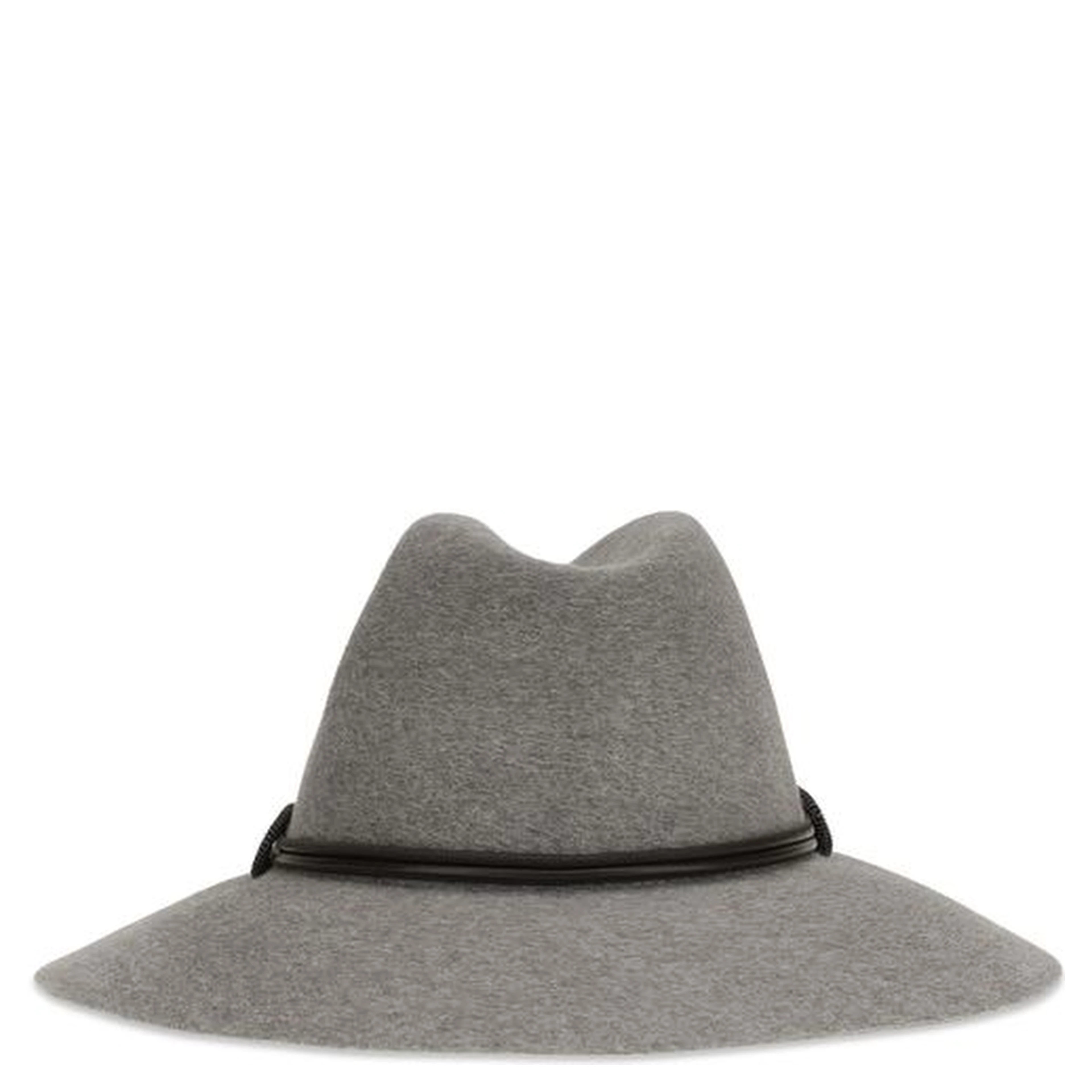 Gray Eco Fabric Fedora