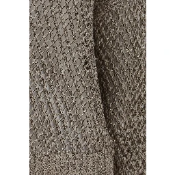 Beige Silk Sweatshirt