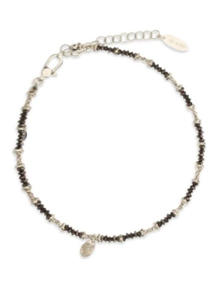 Brown Silver Bracelet