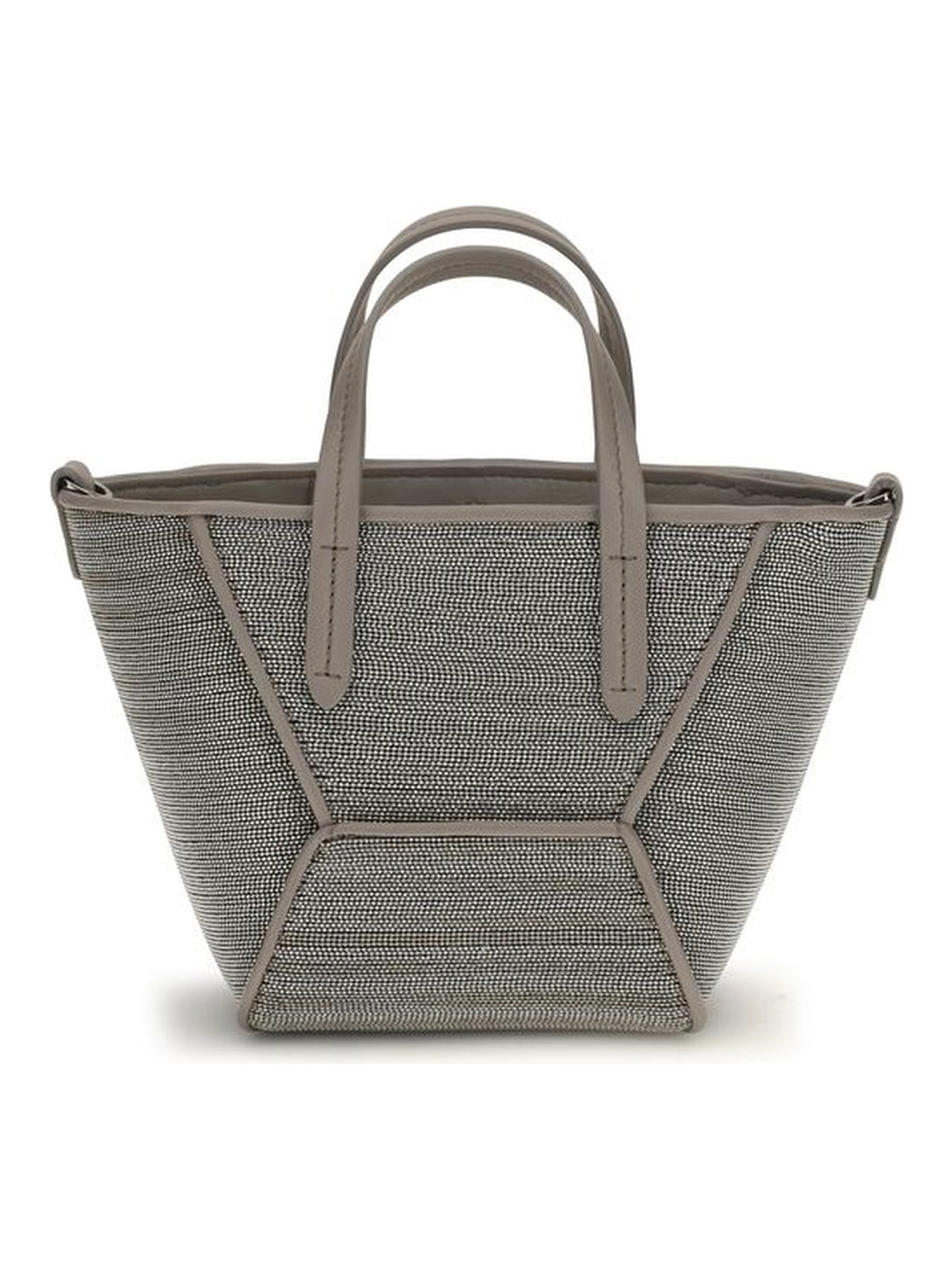 Gray Calf Leather Bos Taurus Shoulder Bag