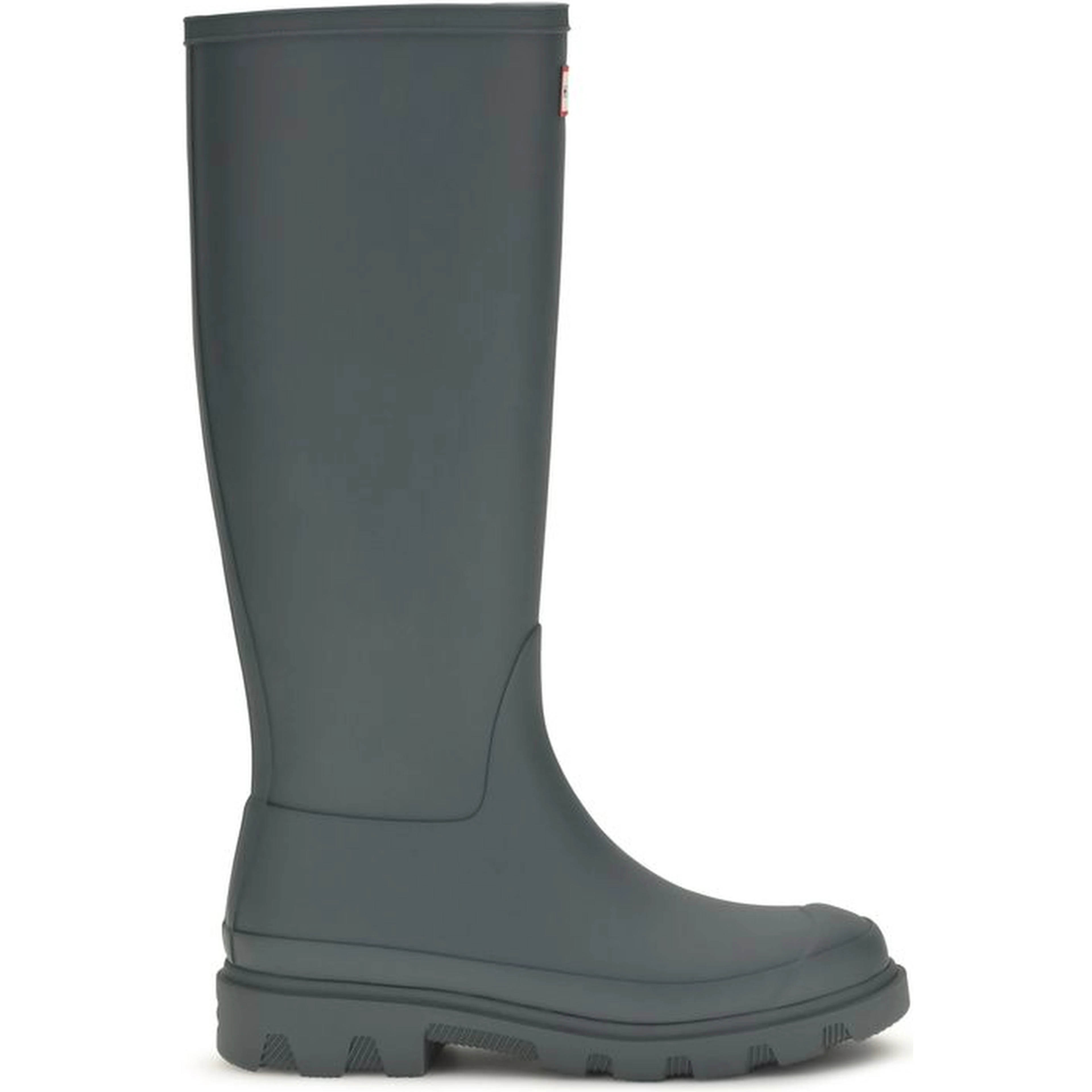 Gray Rubber Rain Boots
