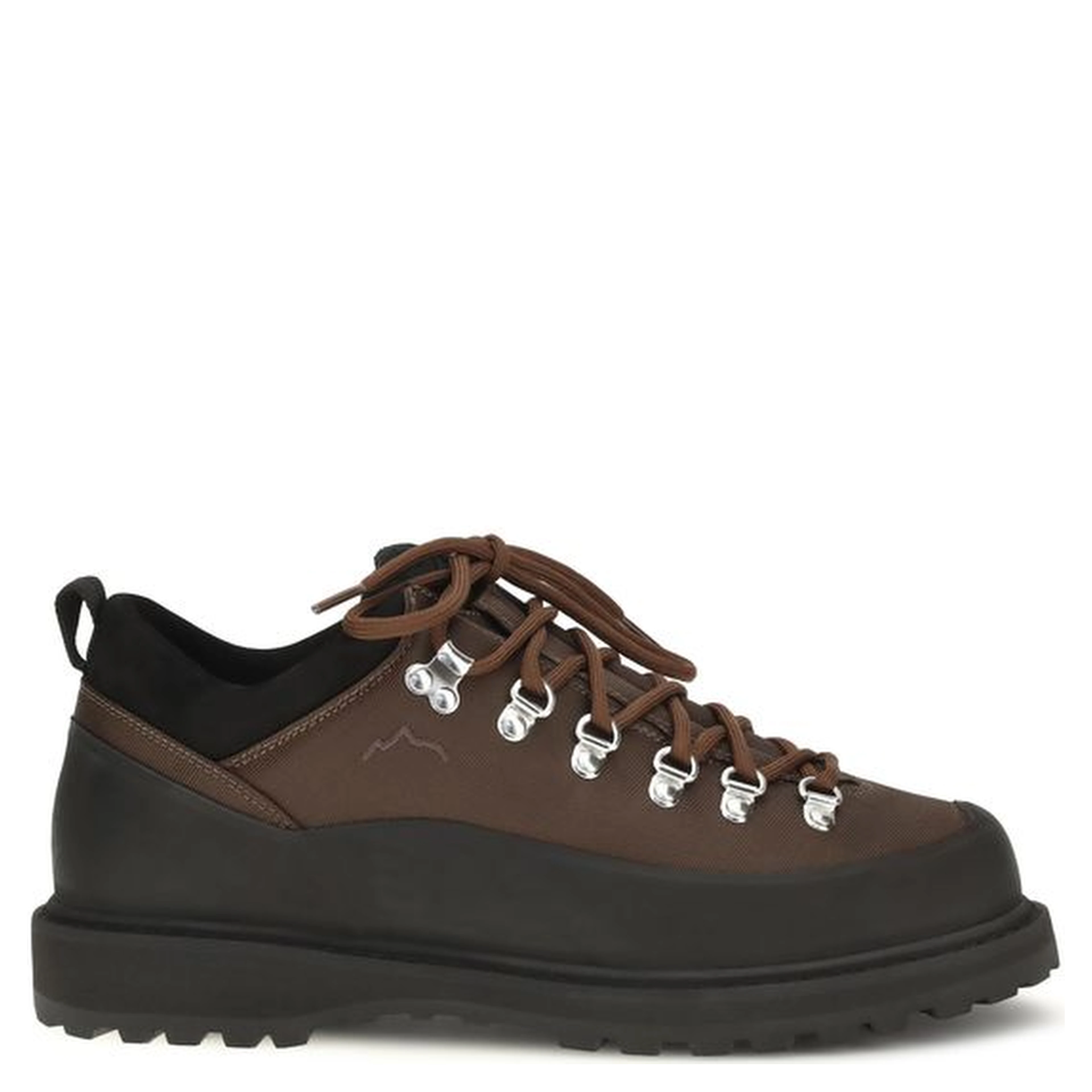 Brown Nylon Athletic Sneakers