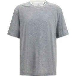 Gray Cotton T-Shirt