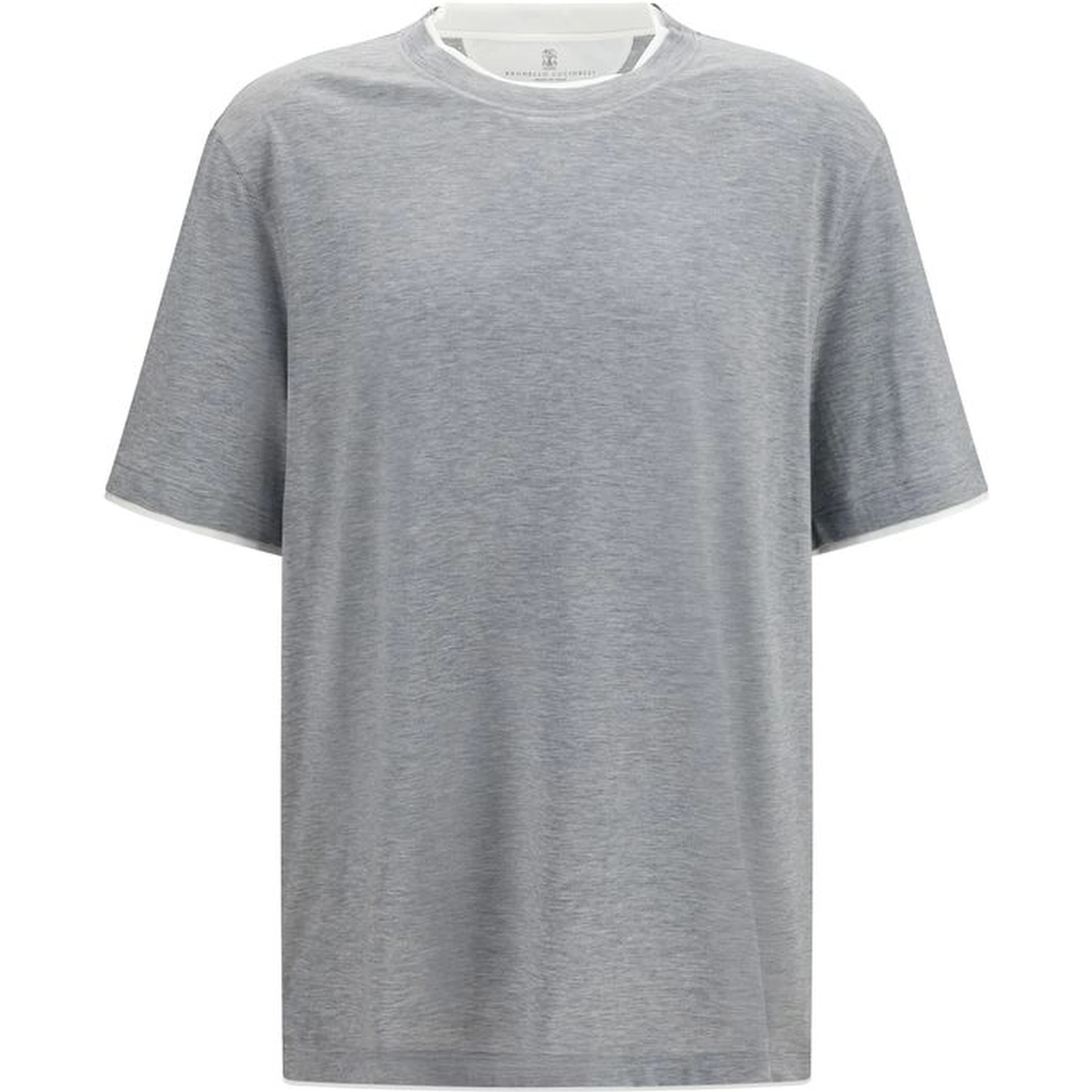 Gray Cotton T-Shirt