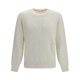 White Cashmere Sweater