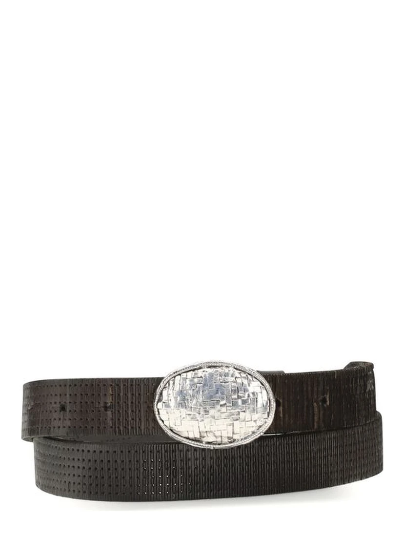 Brown Calf Leather Bos Taurus Regular Belt