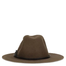 Brown Eco Fabric Fedora