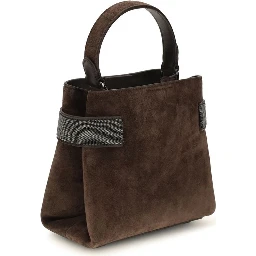 Brown Calf Leather Bos Taurus Shoulder Bag