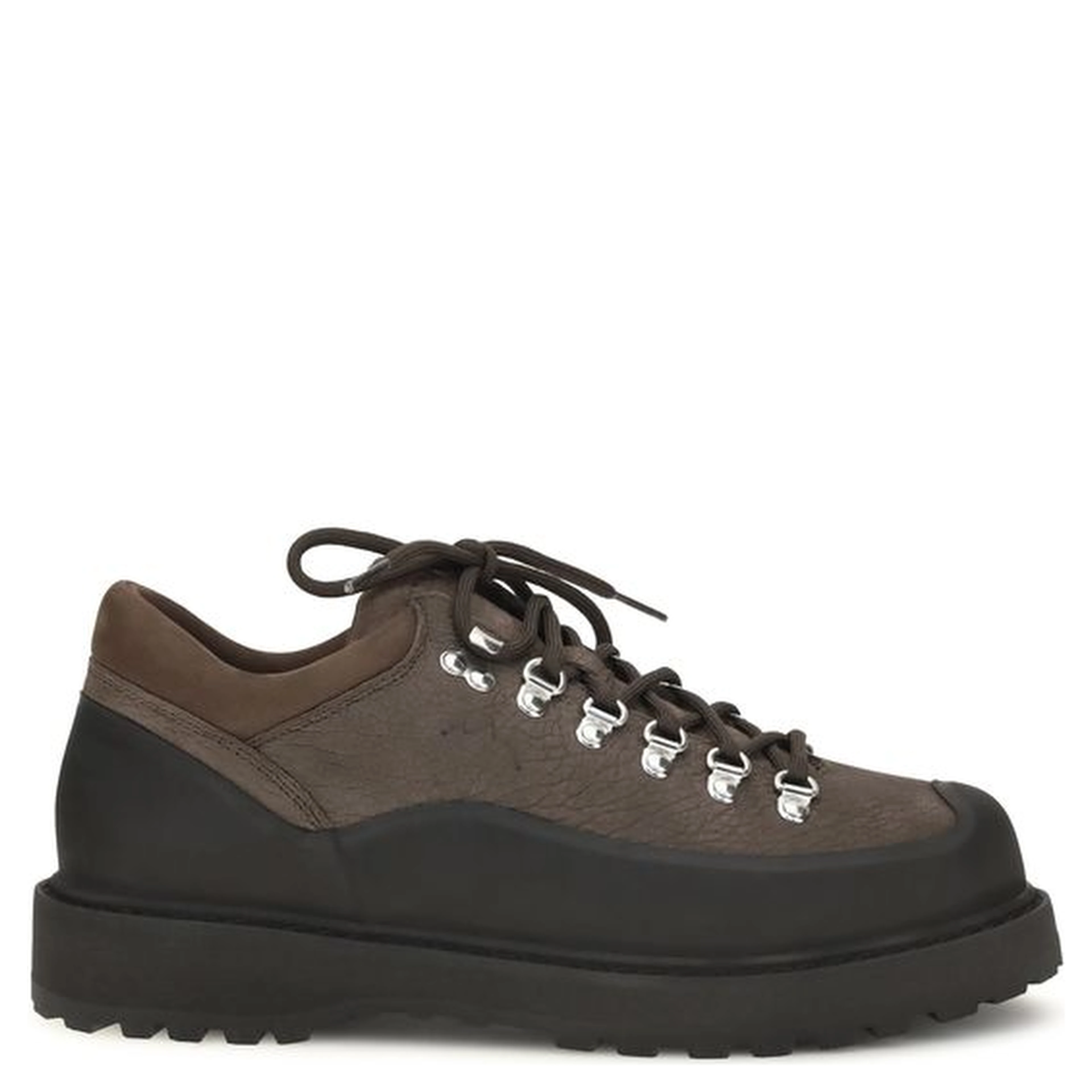 Brown Calf Leather Bos Taurus Sneakers