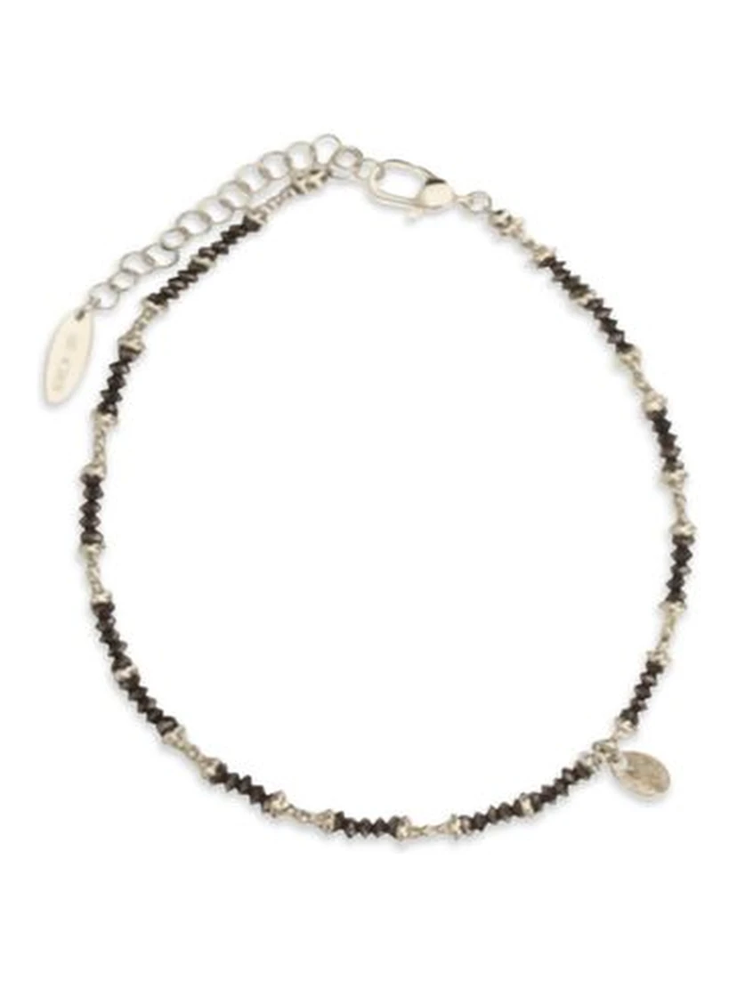 Brown Silver Bracelet