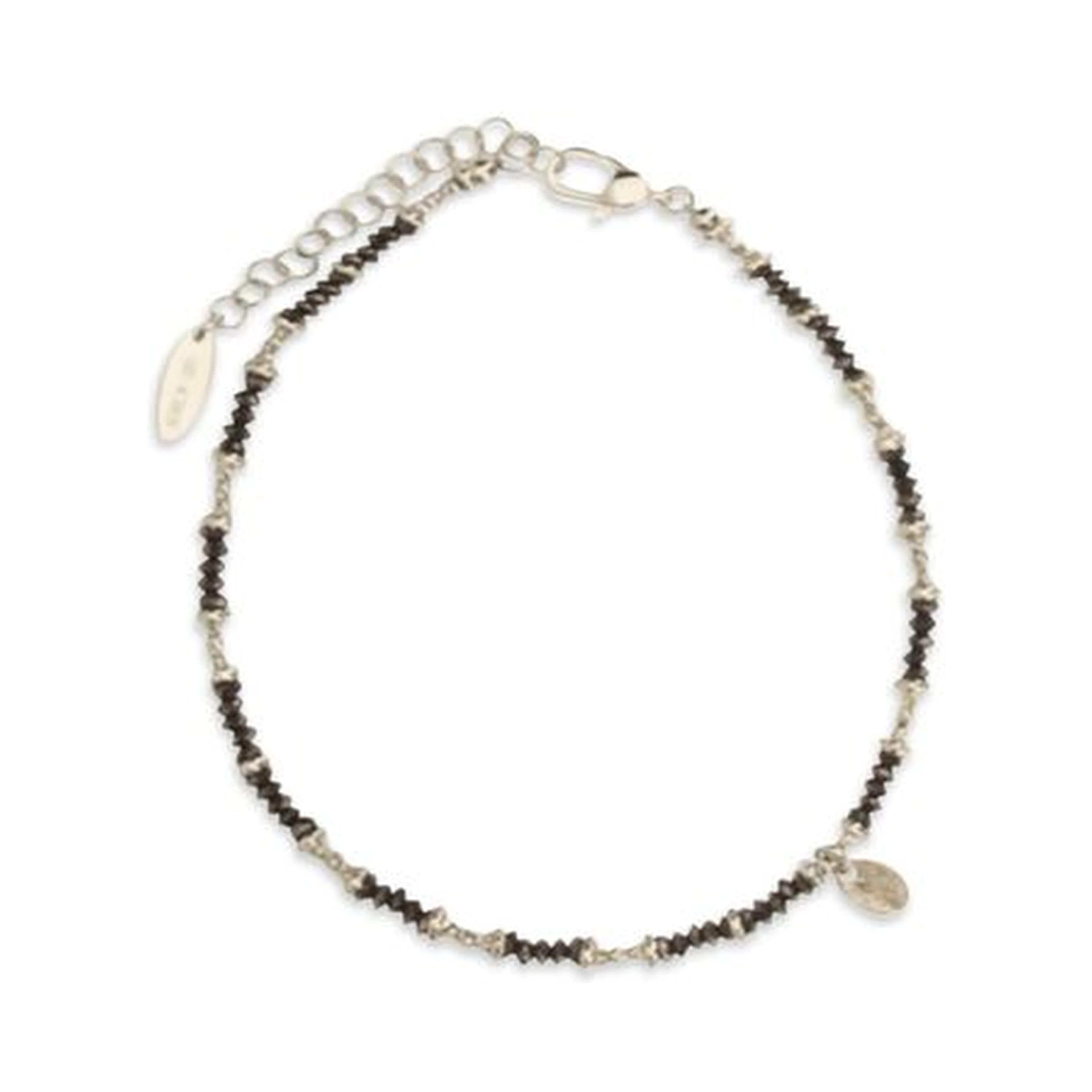 Brown Silver Bracelet