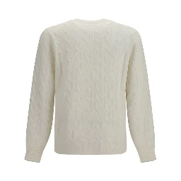 White Cashmere Sweater