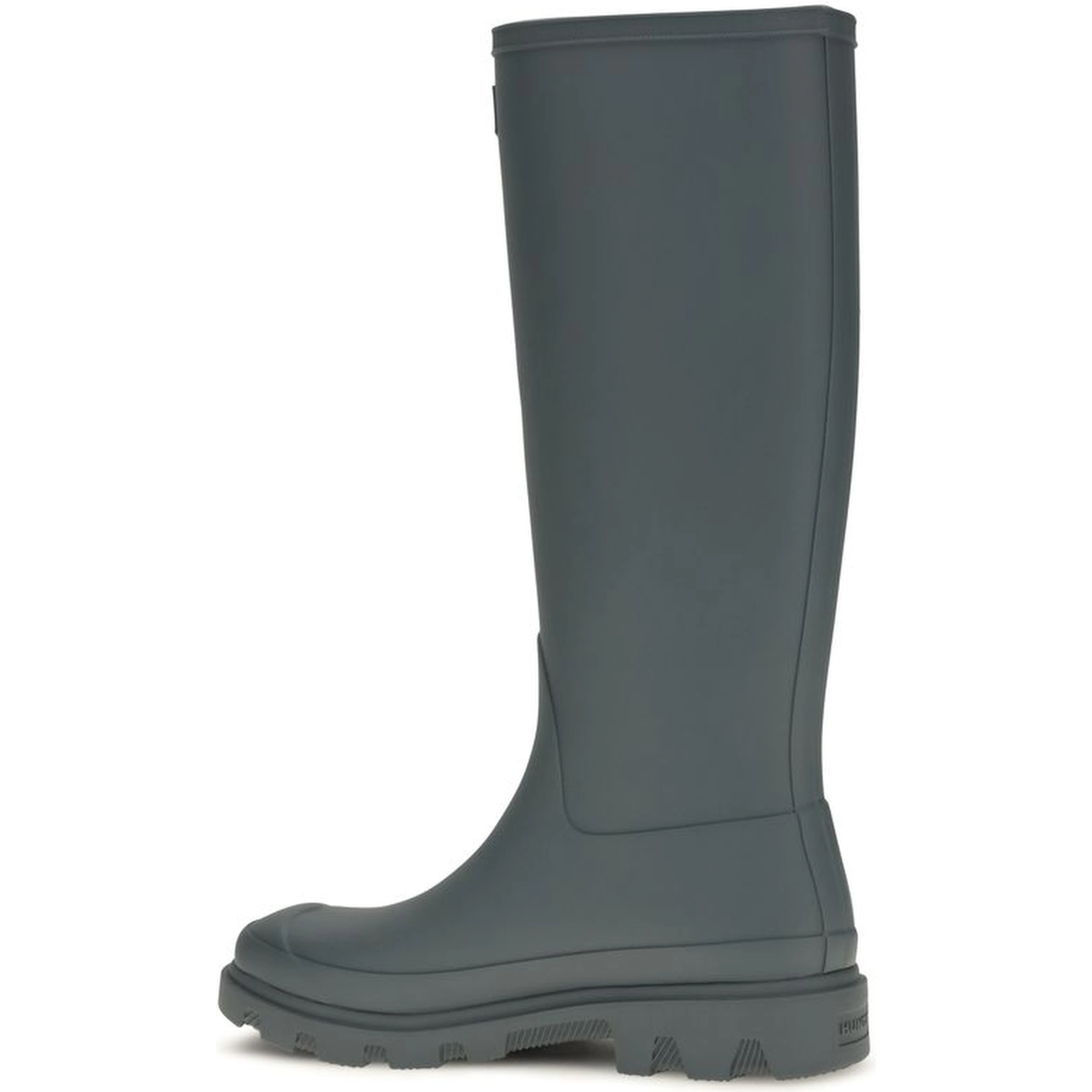 Gray Rubber Rain Boots
